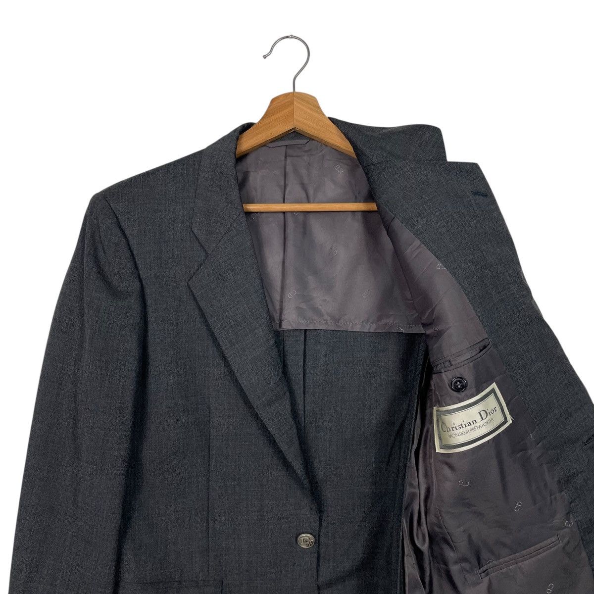 Christian Dior Monsieur Black Wool Christian Dior Monsieur Blazer Size US M / EU 48-50 / 2 - 10 Thumbnail