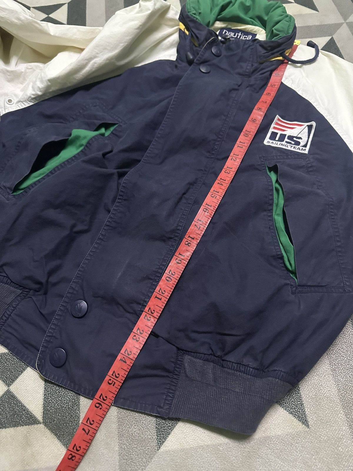 Nautica × Vintage Nautica US sailing team bomber jacket Size US M / EU 48-50 / 2 - 8 Thumbnail