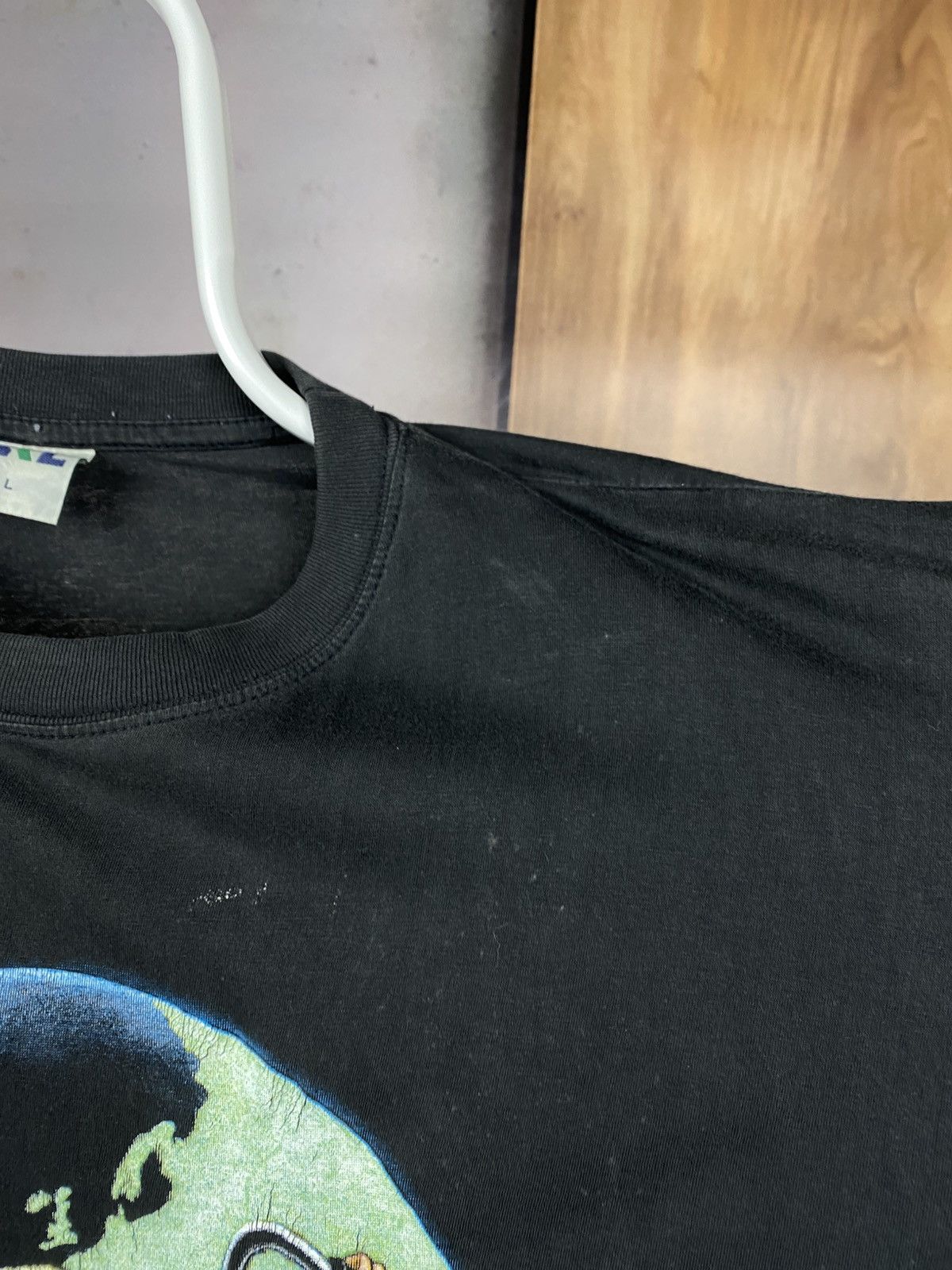Vintage 🛣️Vintage 90s T-Shirt Moto Racing Biker Zip It VTG Tee🛣️ Size US L / EU 52-54 / 3 - 8 Thumbnail