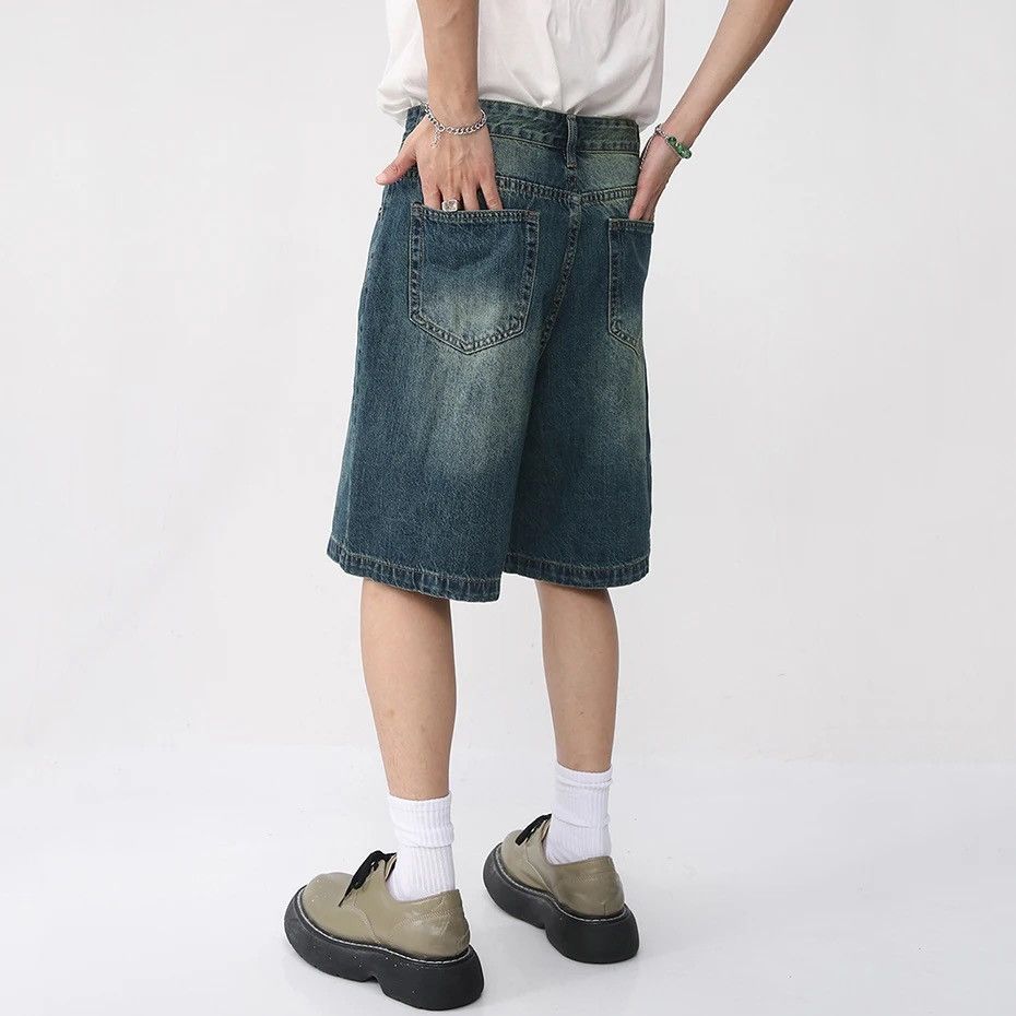 Japanese Brand × Vintage Retro Vintage Washed Jorts Shorts Size US 29 - 3 Thumbnail