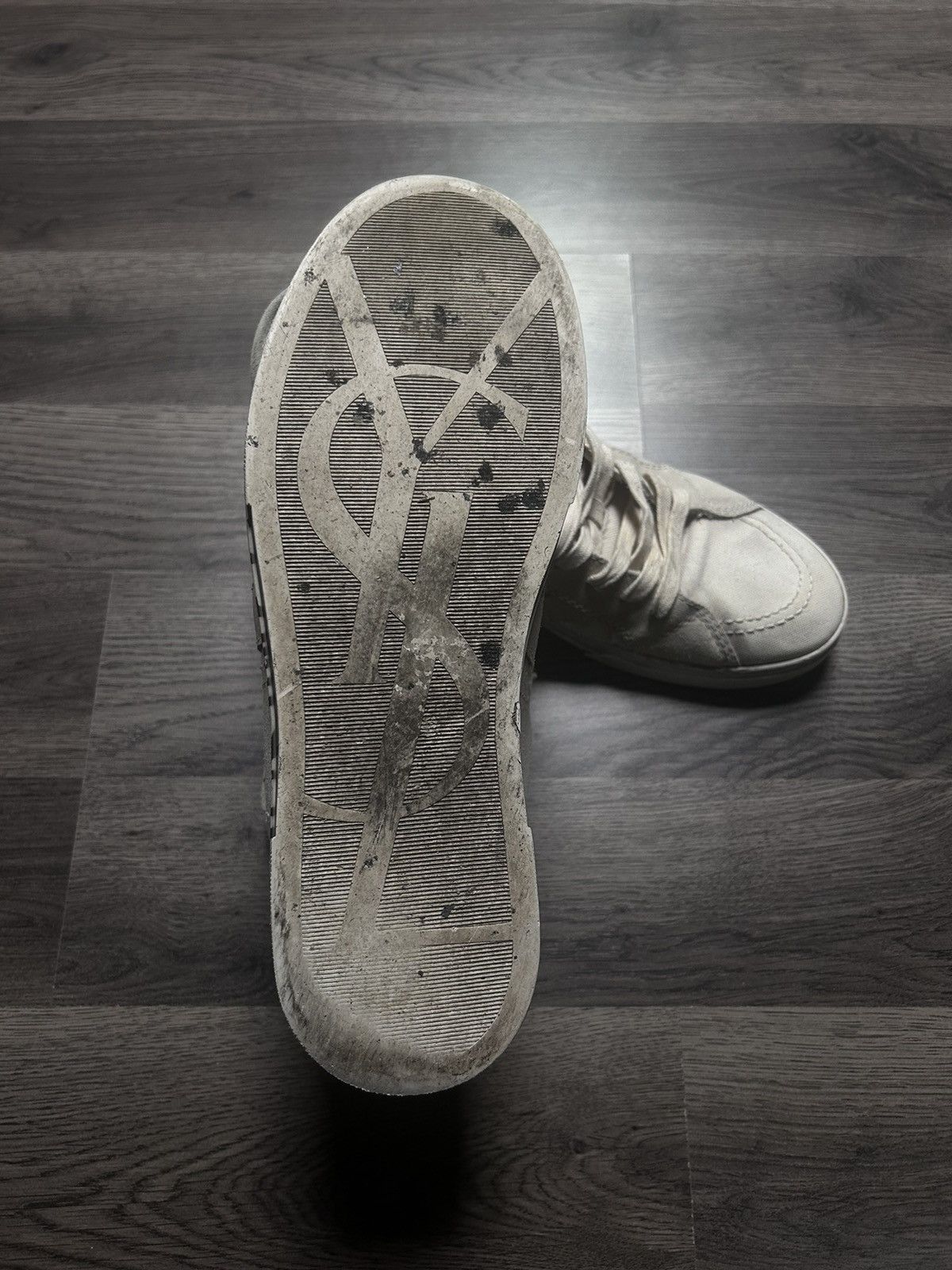 Saint Laurent Paris Saint Laurent “Smoking Forever” sneakers Size US 9.5 / EU 42-43 - 6 Thumbnail