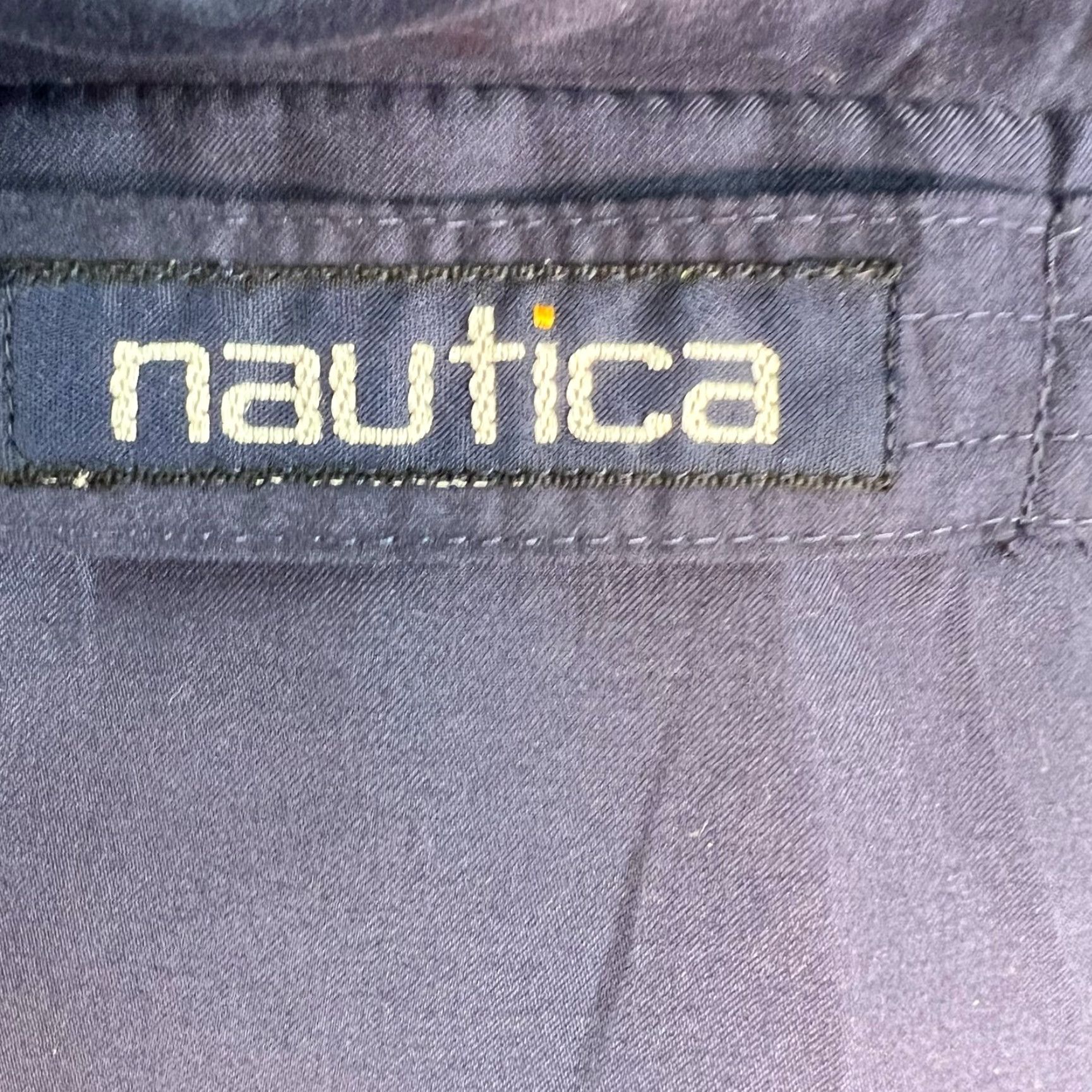 Nautica Nautica Overcoat XL Blue Lined Pockets Hooded Adult Size US XL / EU 56 / 4 - 6 Thumbnail