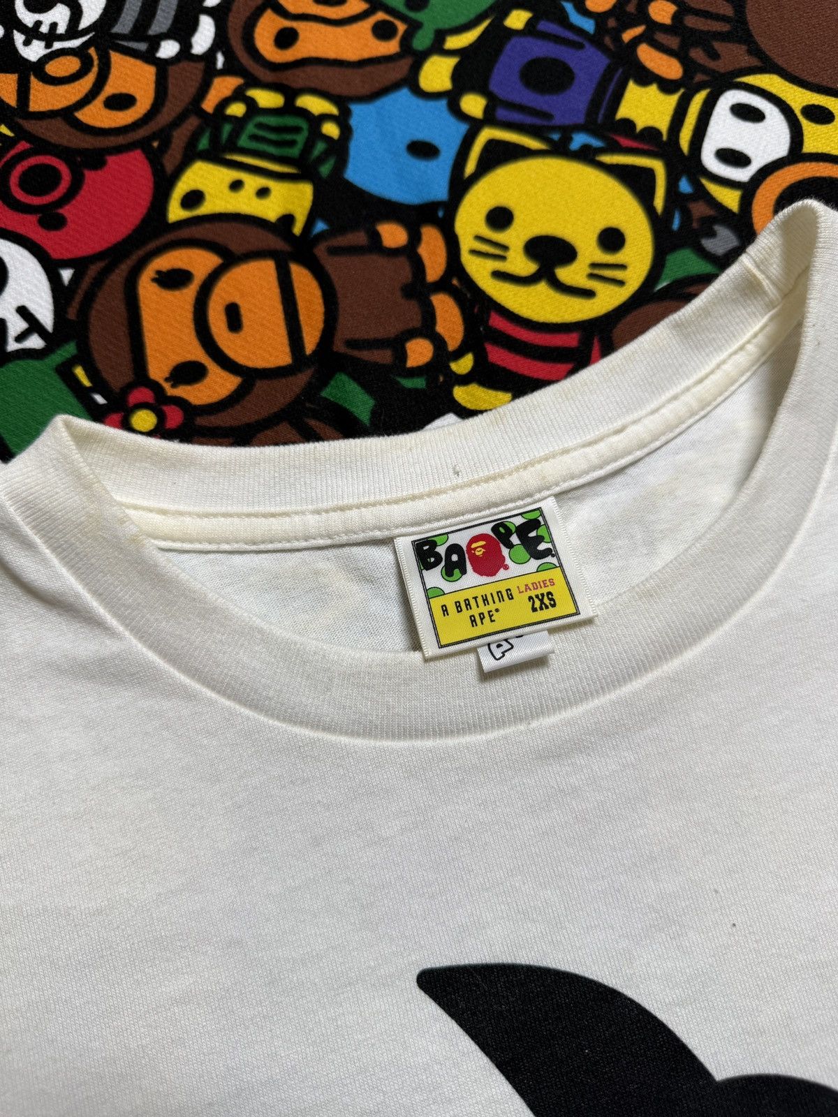 Bape A Bathing Ape X Dragonball Goku & Milo Tee Size XXS / US 00 / IT 34 - 14 Thumbnail