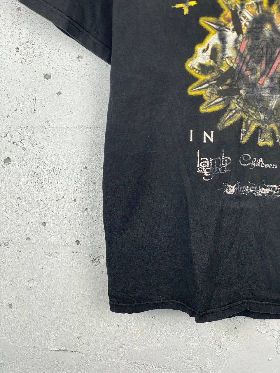 Band Tees × Vintage VINTAGE 2006 SLAYER THE UNHOLY ALLIANCE Distressed T Shirt Size US M / EU 48-50 / 2 - 5 Thumbnail