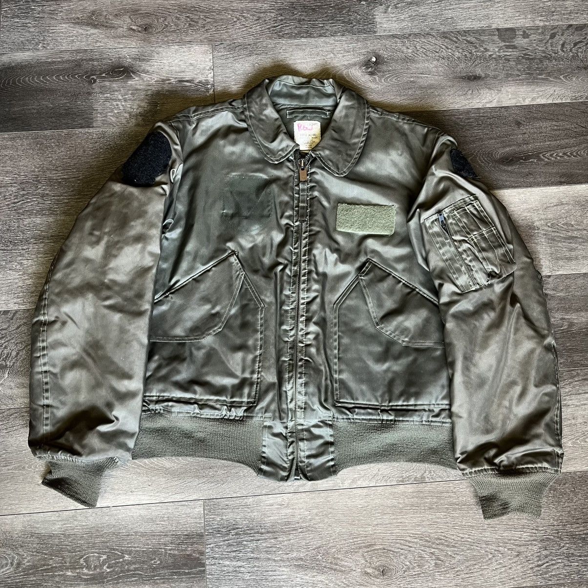 Alpha Industries × Vintage Vintage USAF 45/P Bomber Jacket (Kanye