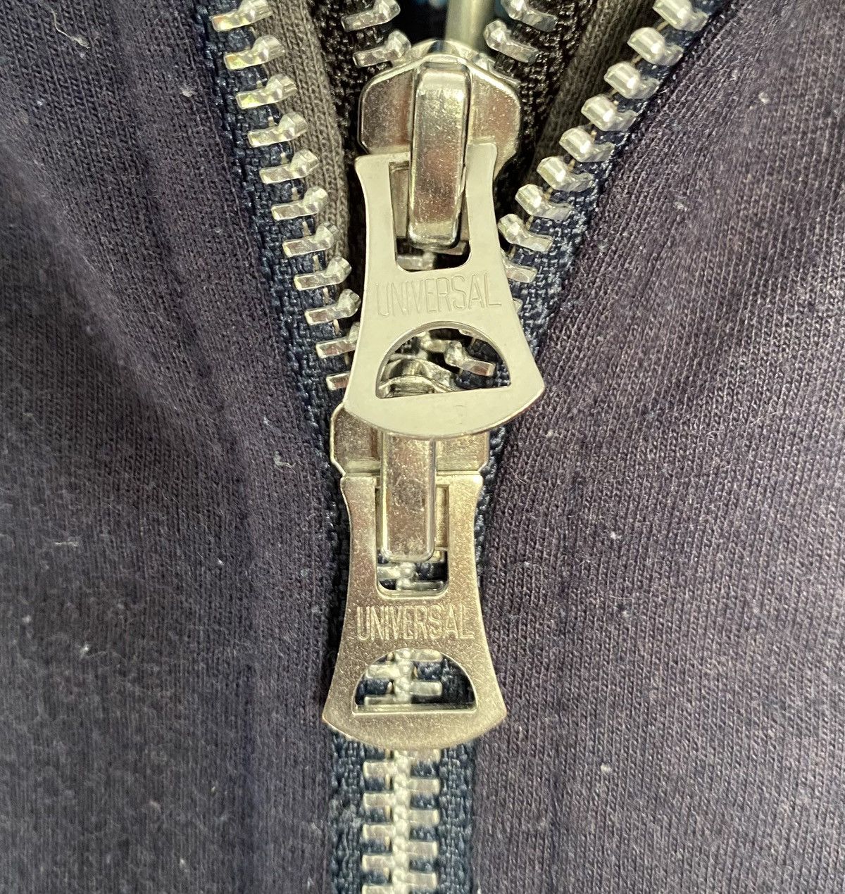 PPFM Vtg PPFM double Zipper Desert Fox World Wars 11 track jacket Size US M / EU 48-50 / 2 - 9 Thumbnail