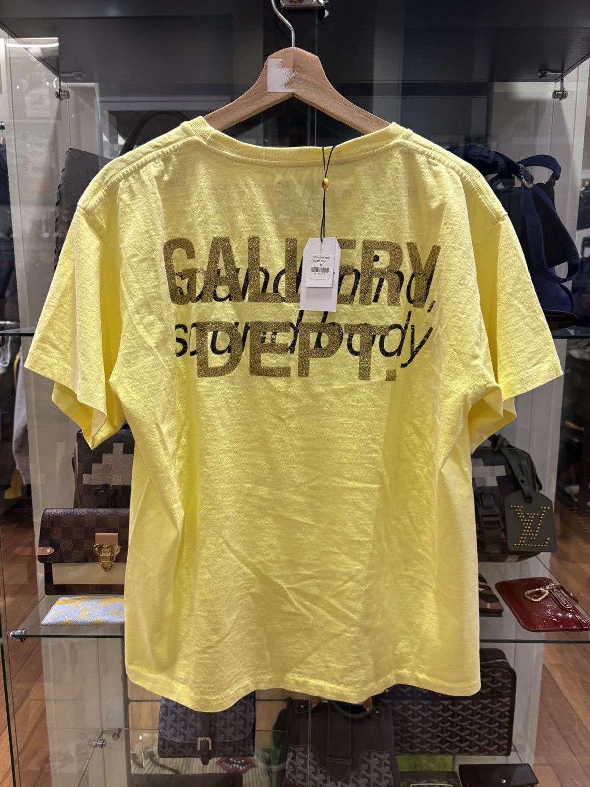 Gallery Dept. Gallery Dept. X Asics Tee - Yellow Size US M / EU 48-50 / 2 - 2 Thumbnail