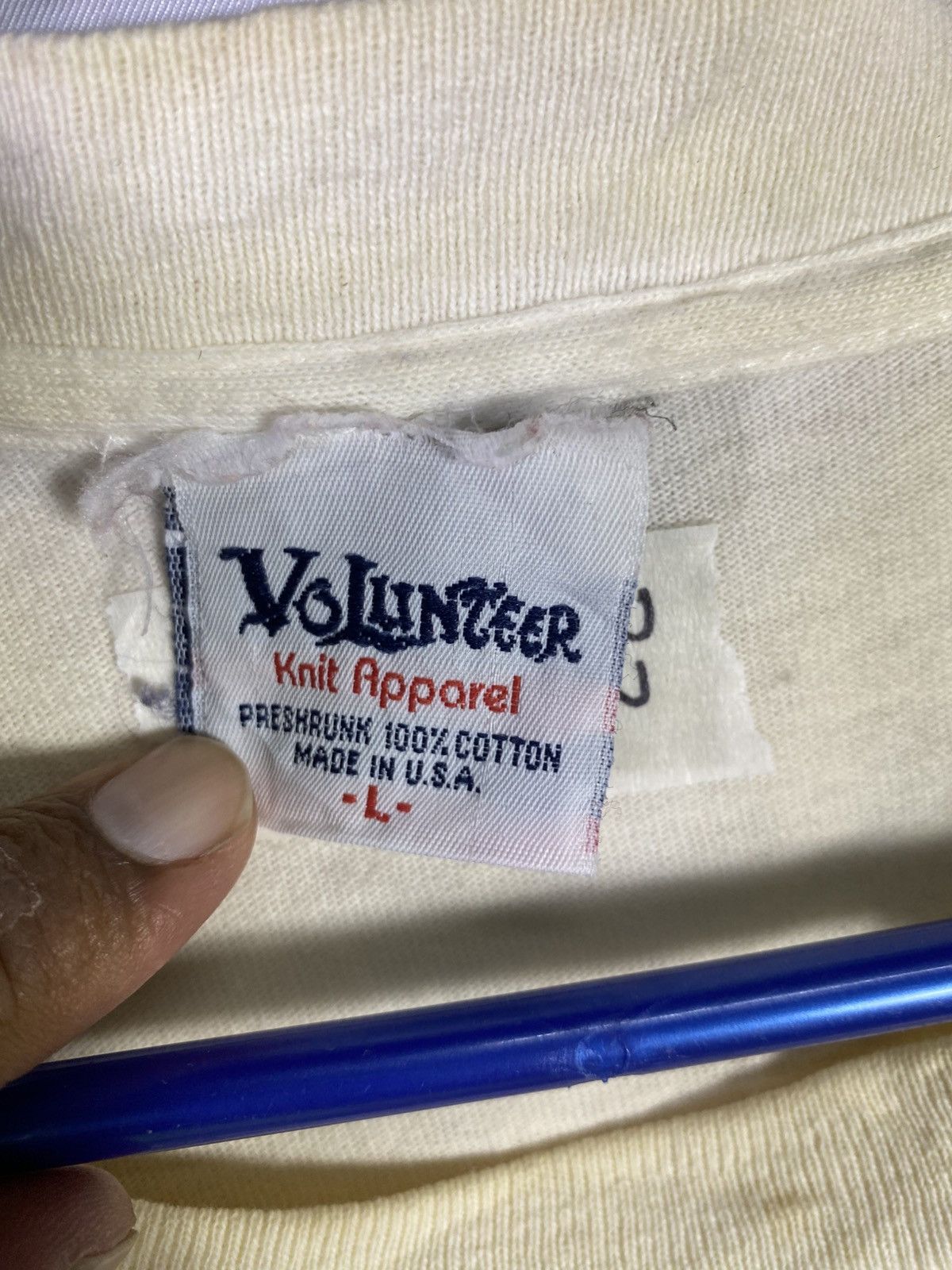 Vintage Vintage volunteer knit apparel TERRI SIZE L Size US L / EU 52-54 / 3 - 6 Thumbnail