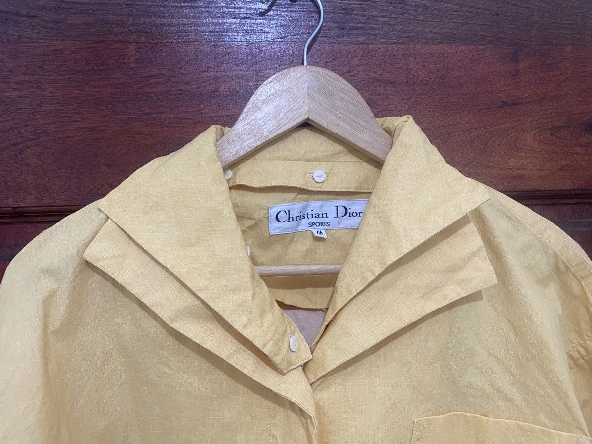 Christian Dior Monsieur × Dior × Vintage Vintage Christian Dior Double Collar Lightweight Jacket Size US M / EU 48-50 / 2 - 6 Thumbnail