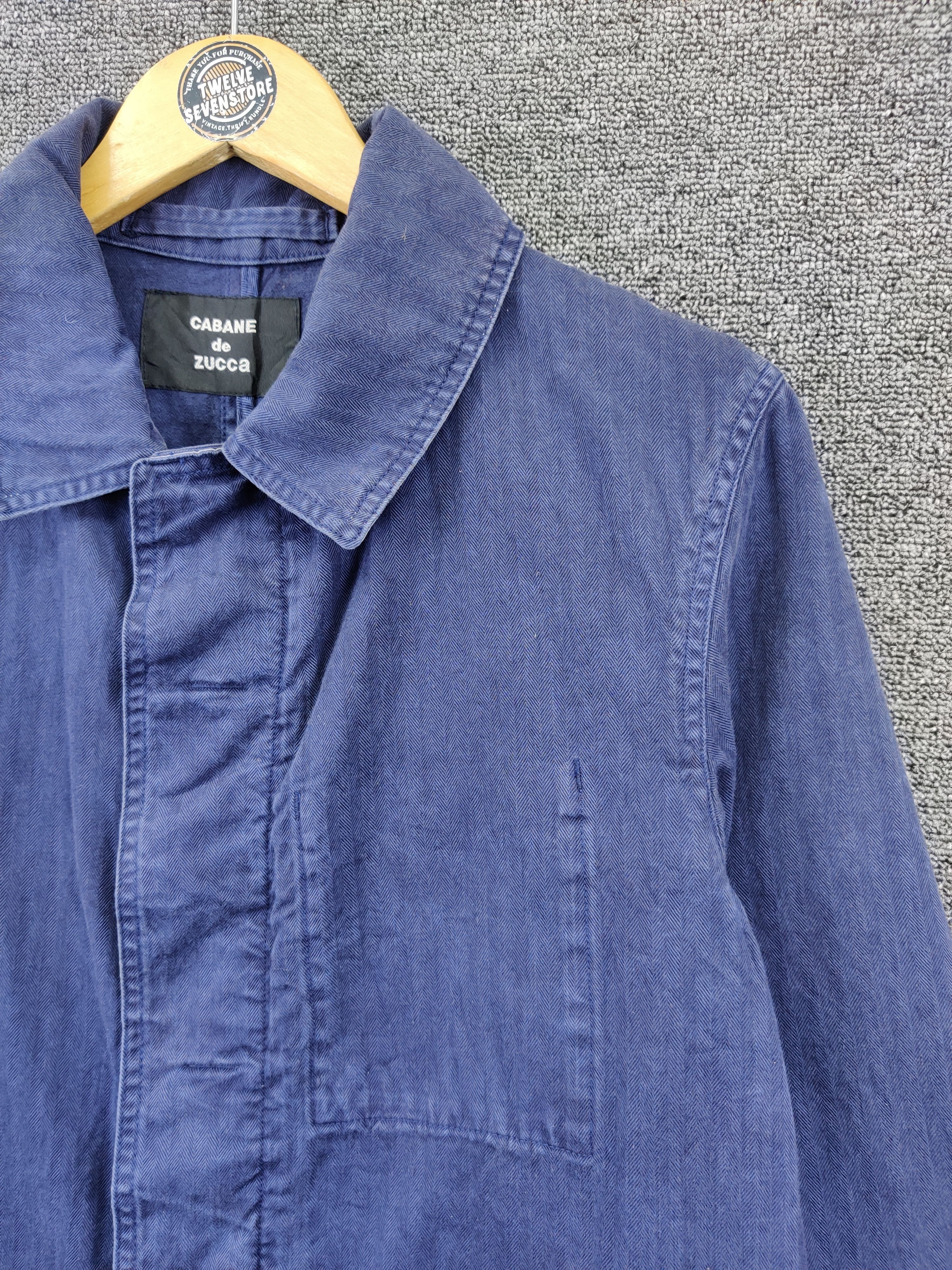 Vintage 90s Cabane De Zucca By Issey Miyake Wool Peacoat Jacket Size S