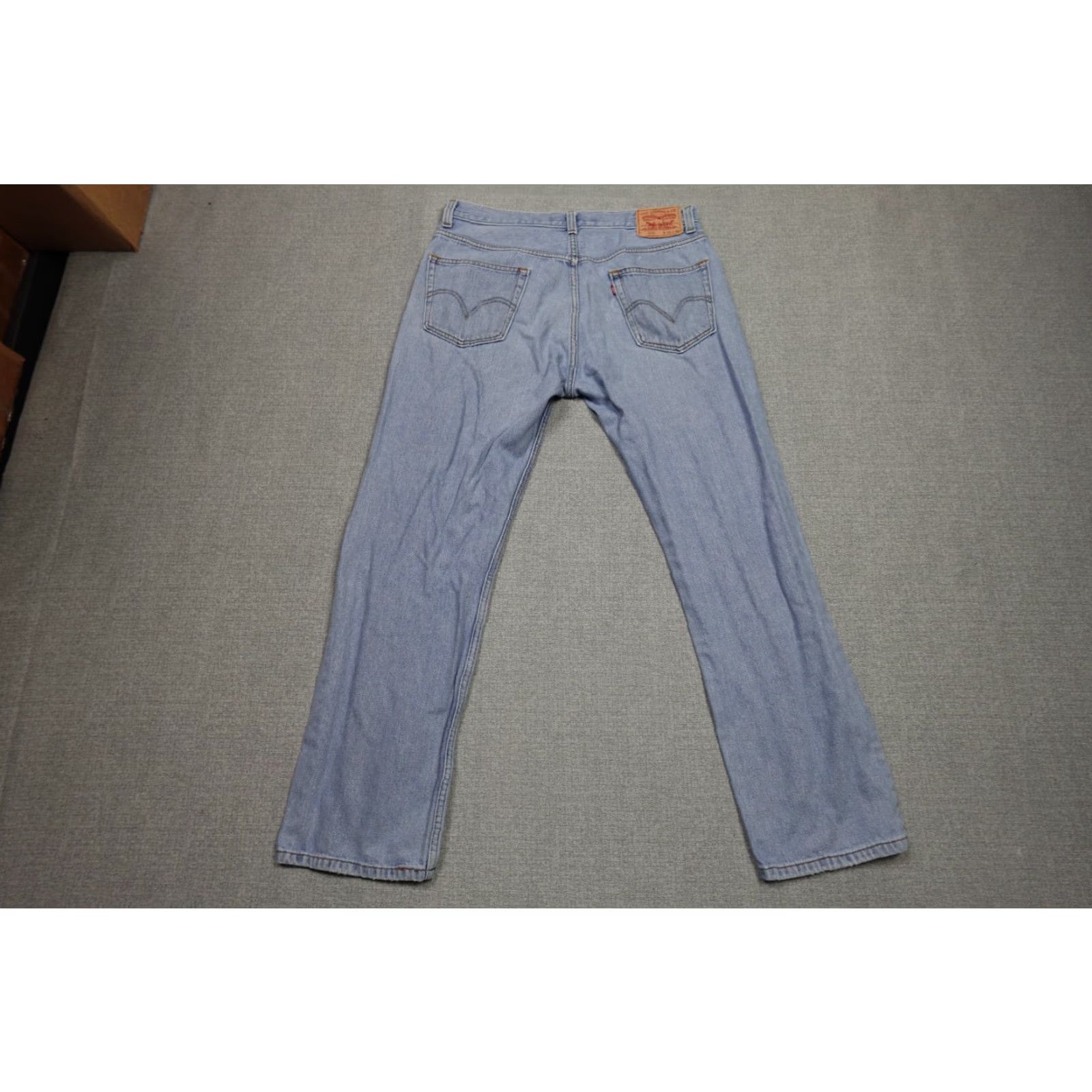 Levi's Levi's 505 Jeans Men's 36x32 Blue Relaxed Fit Denim Western Cowboy Rancher USA Shirt Mens Size 36 Blue Relaxed Levi's 505 Jeans Size US 36 / EU 52 - 4 Thumbnail