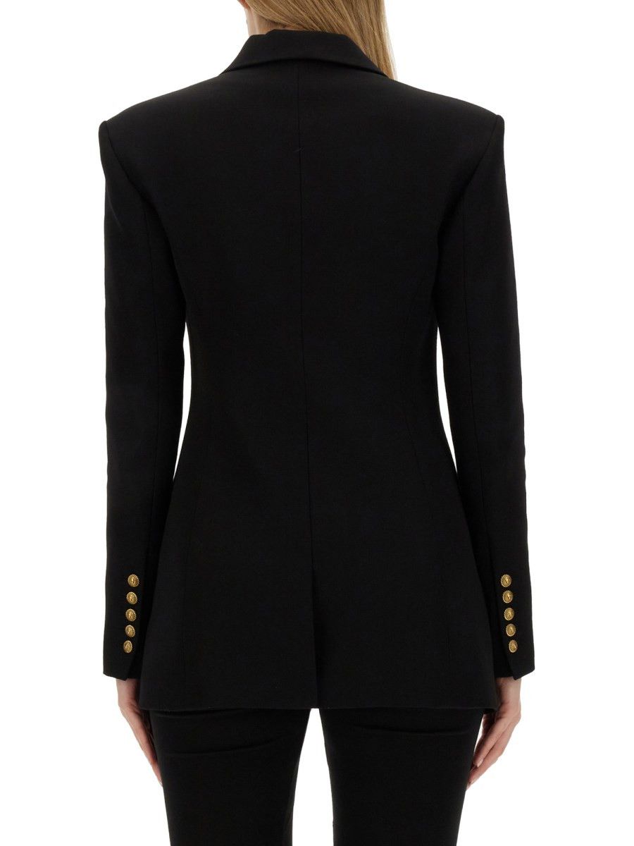 Balmain o1y0525 Blazer in Black Size XS / US 0-2 / IT 36-38 - 3 Thumbnail