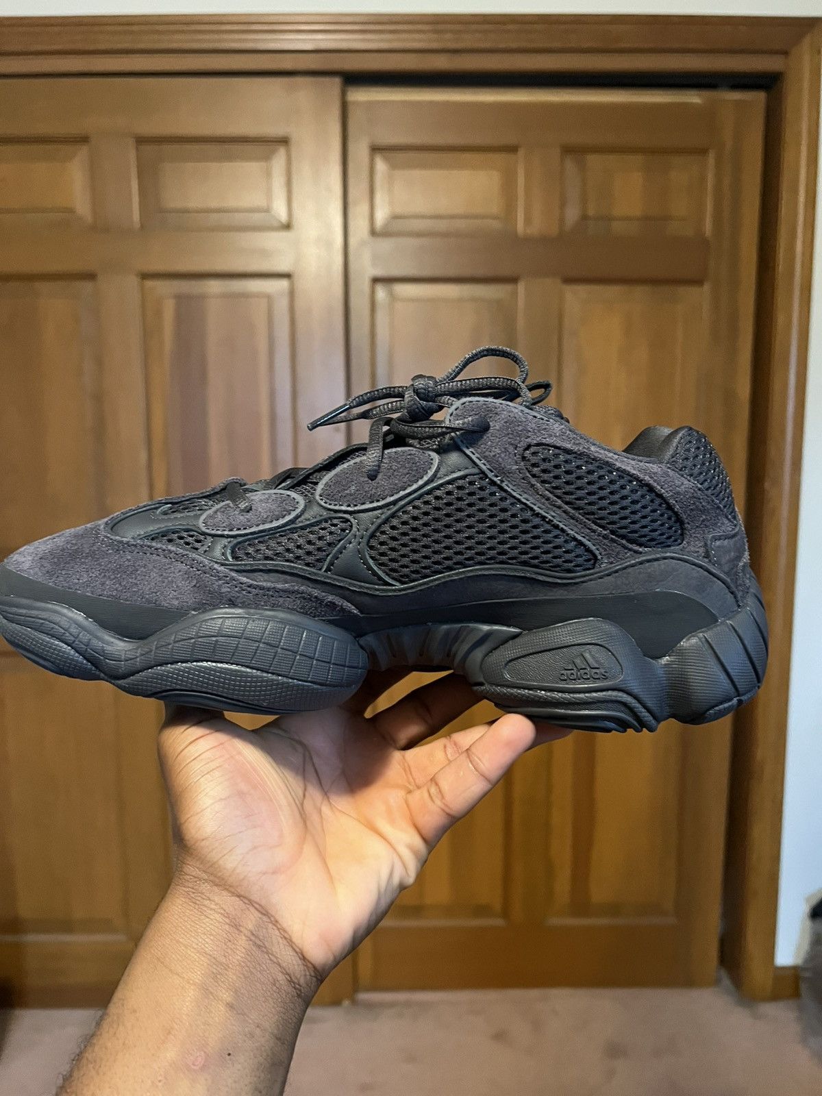 Yeezy Yeezy 500 Utility Black (2023) Size US 12 / EU 45 - 9 Thumbnail