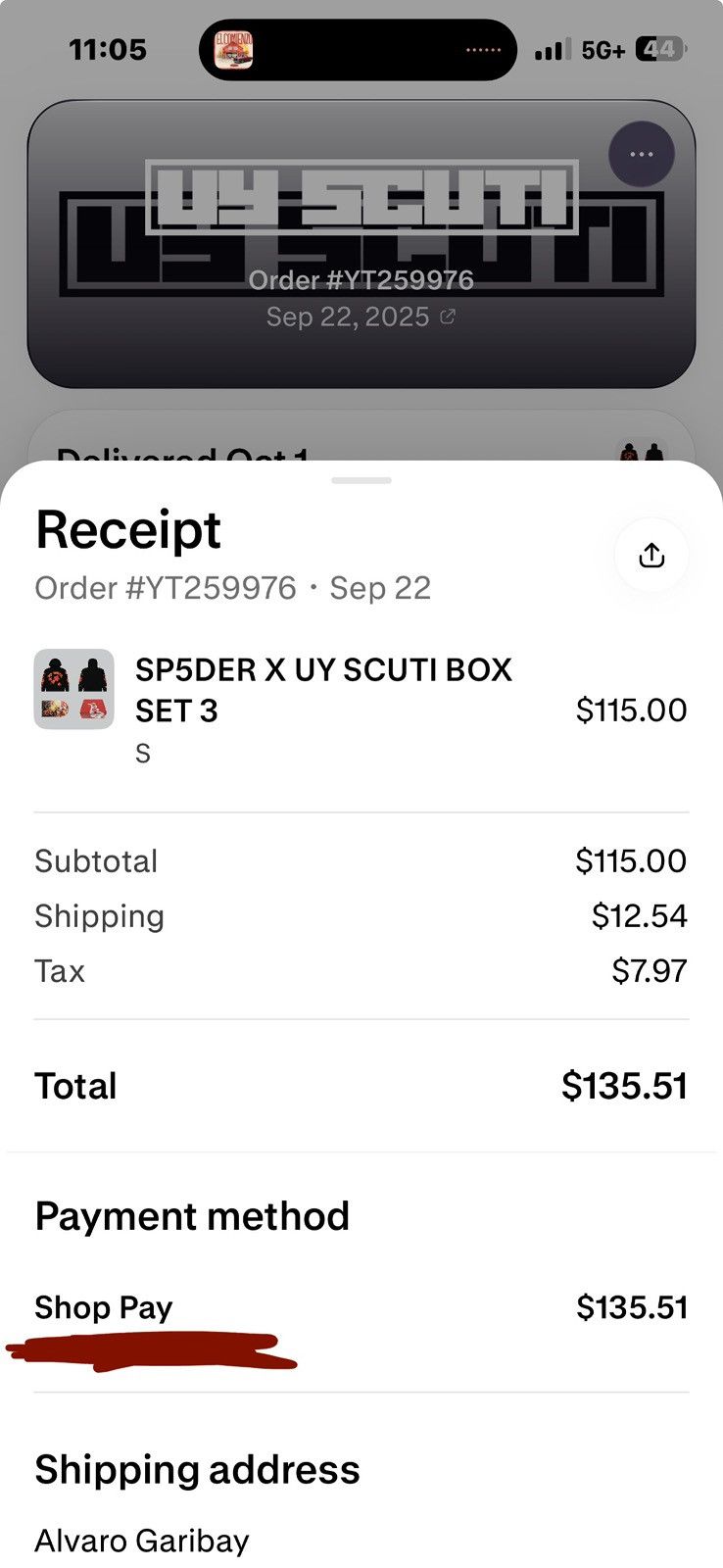 Sp5der Sp5der uy scuti hoodie Size US S / EU 44-46 / 1 - 8 Thumbnail