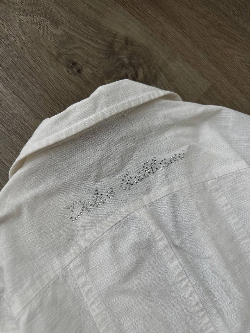 Dolce & Gabbana × Vintage Vintage Dolce&Gabbana White Blazer Jacket Size S / US 4 / IT 40 - 15 Thumbnail