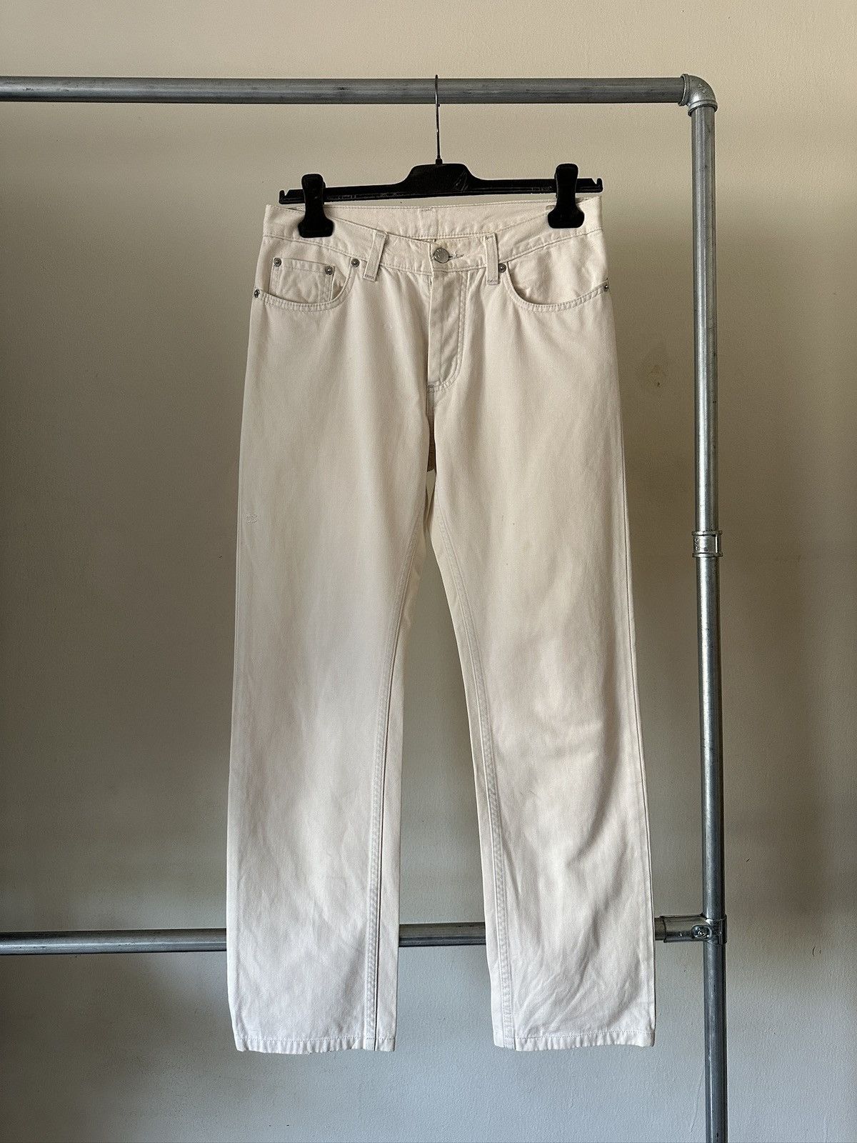 1999 Helmut Lang Gtr Group White Jeans, Men’s (Size 29)
