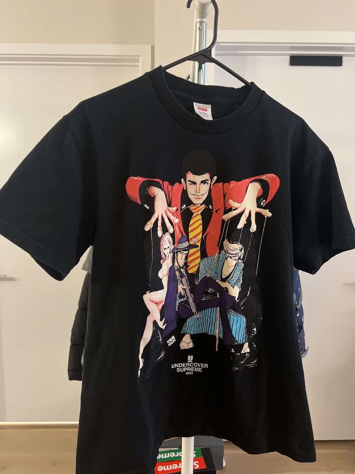Supreme Undercover Lupin Tee Black M
