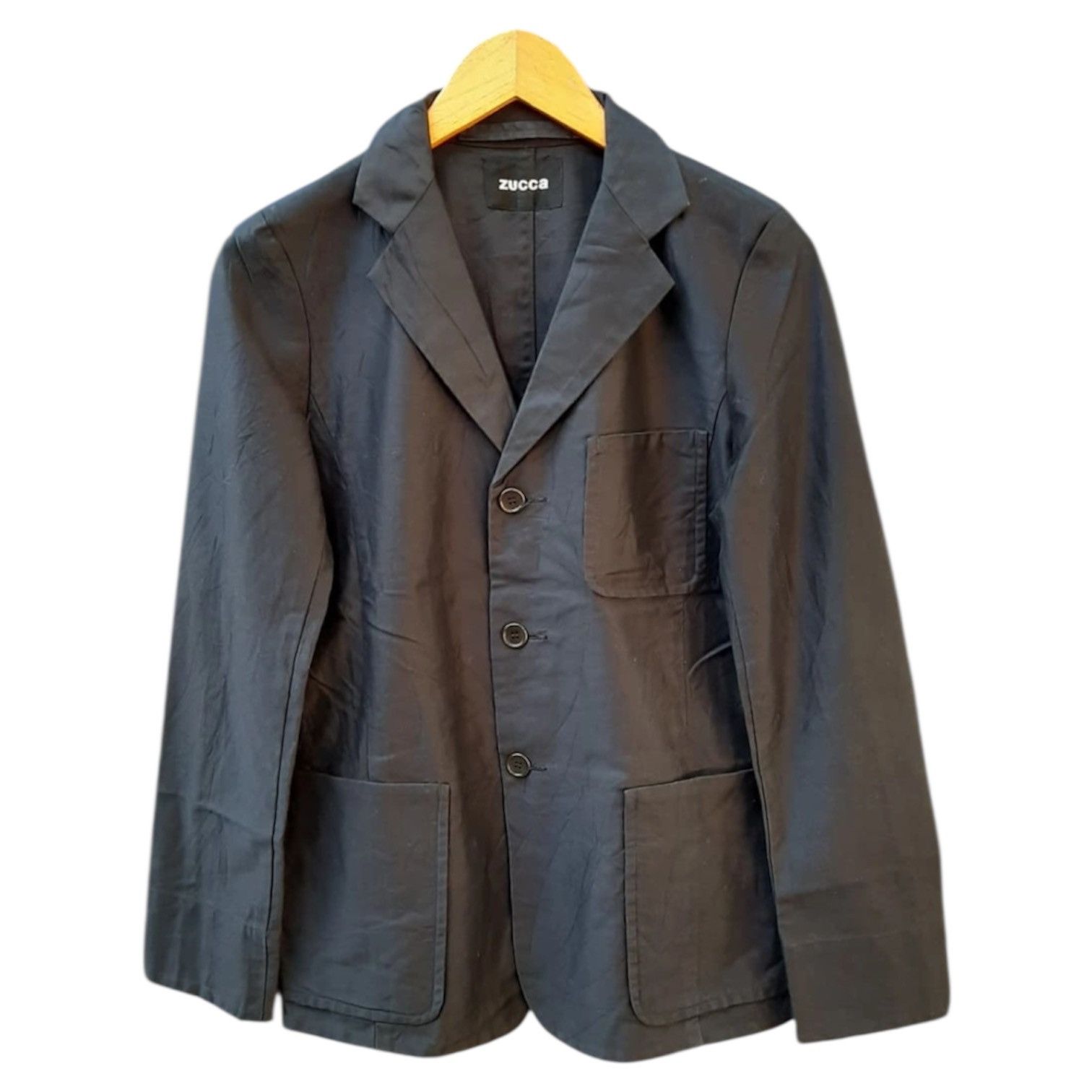 Issey Miyake 2000s Cabane de Zucca 3D Pocket Blazer Size US S / EU 44-46 / 1 - 1 Thumbnail