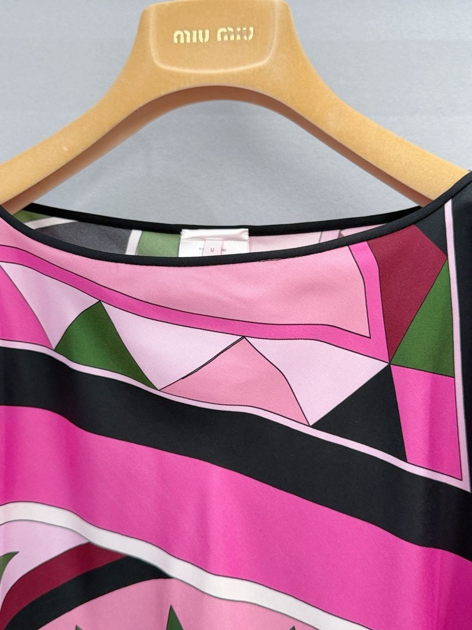 Emilio Pucci Emilio Pucci Vivara Print Cape Women's Multicolor Blouse Top Size ONE SIZE - 5 Thumbnail