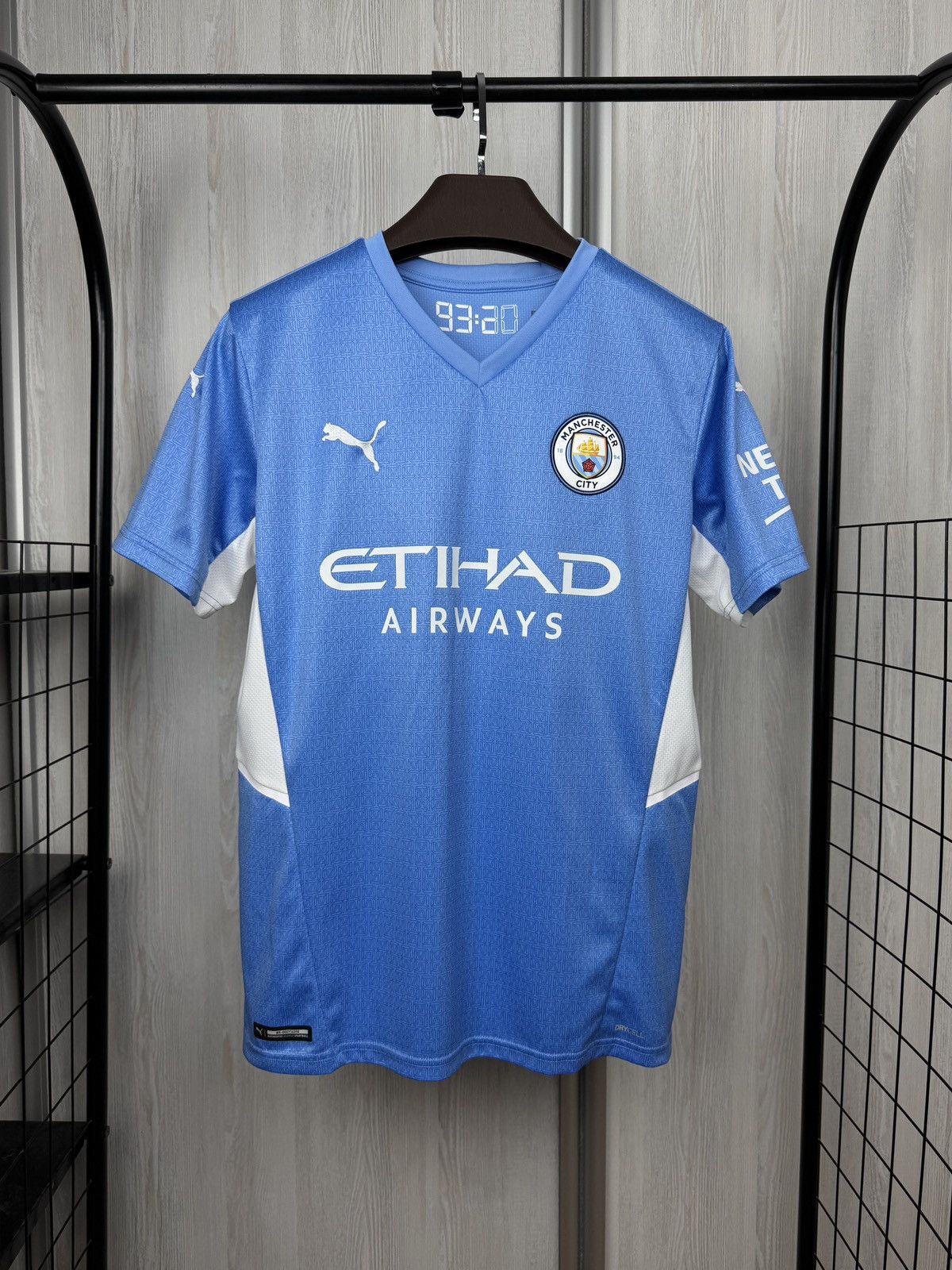 MANCHESTER CITY PUMA 2021 2022 HOME FOOTBALL JERSEY SOCCER