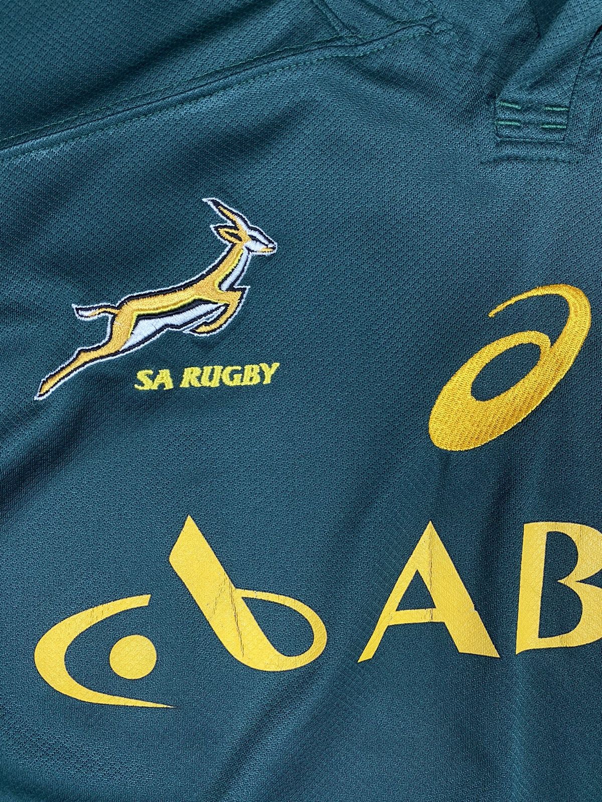 Asics × Vintage Vintage Asics South Africa Rugby Jersey Size US XXL / EU 58 / 5 - 6 Thumbnail