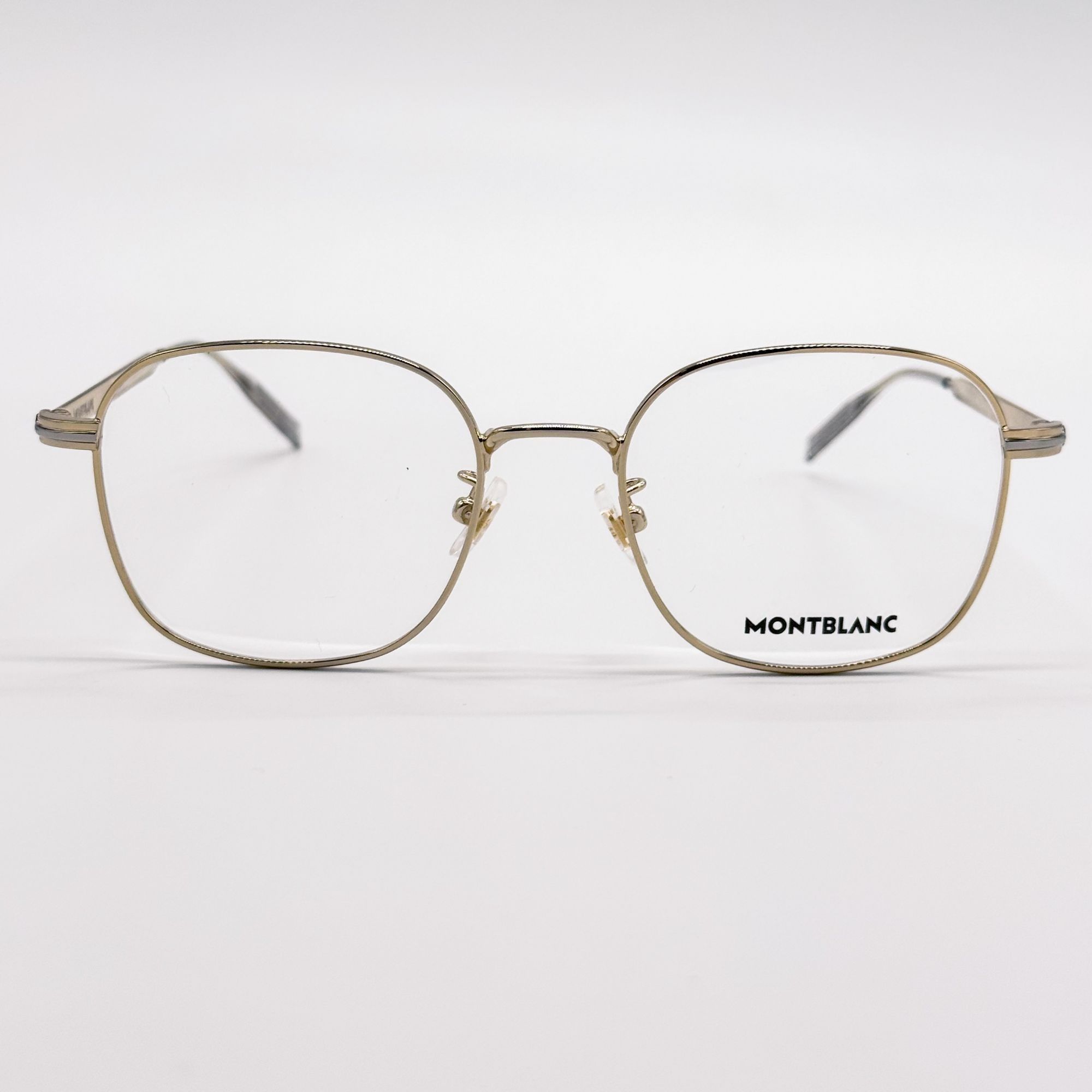 Montblanc NEW MONTBLANC EYEGLASSES MB0238OK 001 GOLD MEN EYEWEAR Size ONE SIZE - 3 Thumbnail