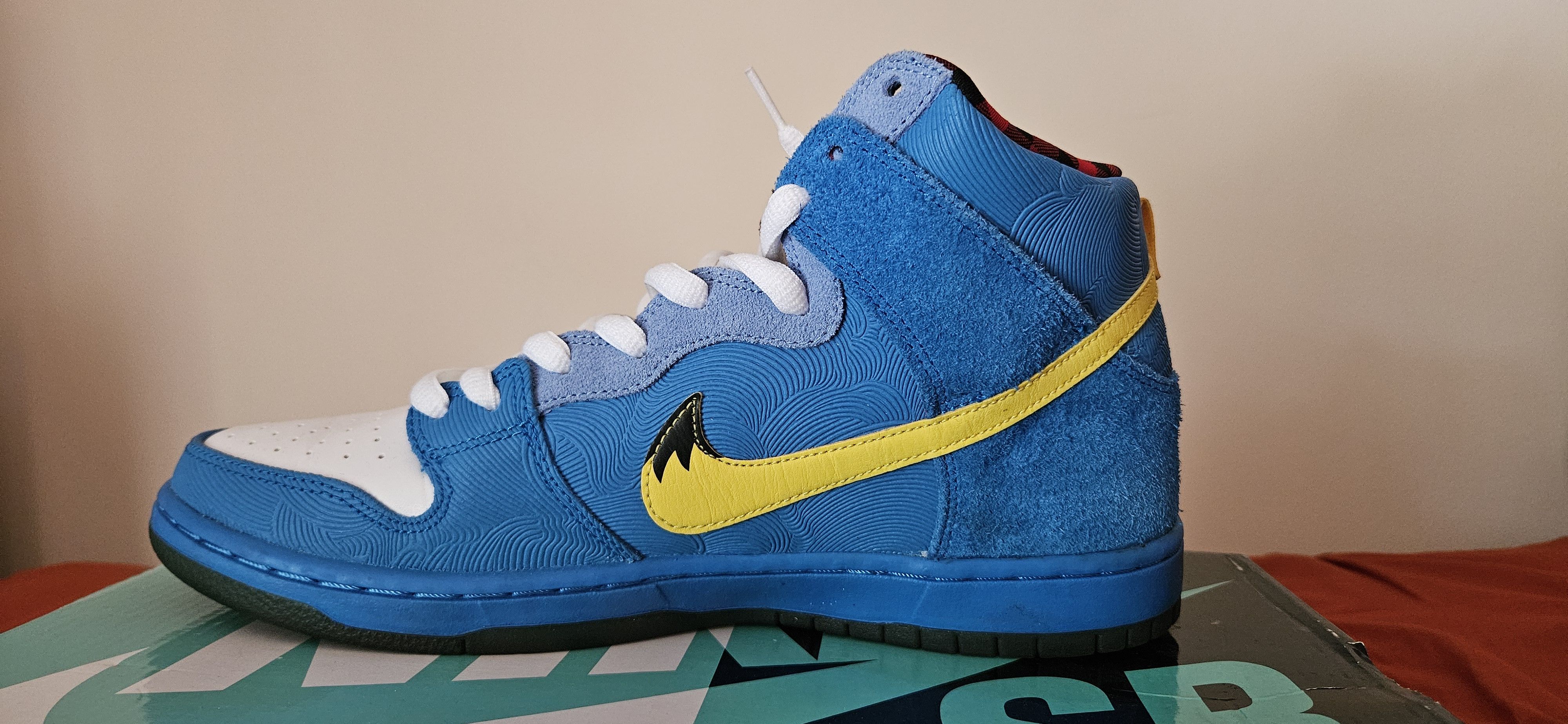 Nike SB Dunk High Familia Blue Ox Size US 10 / EU 43 - 5 Thumbnail