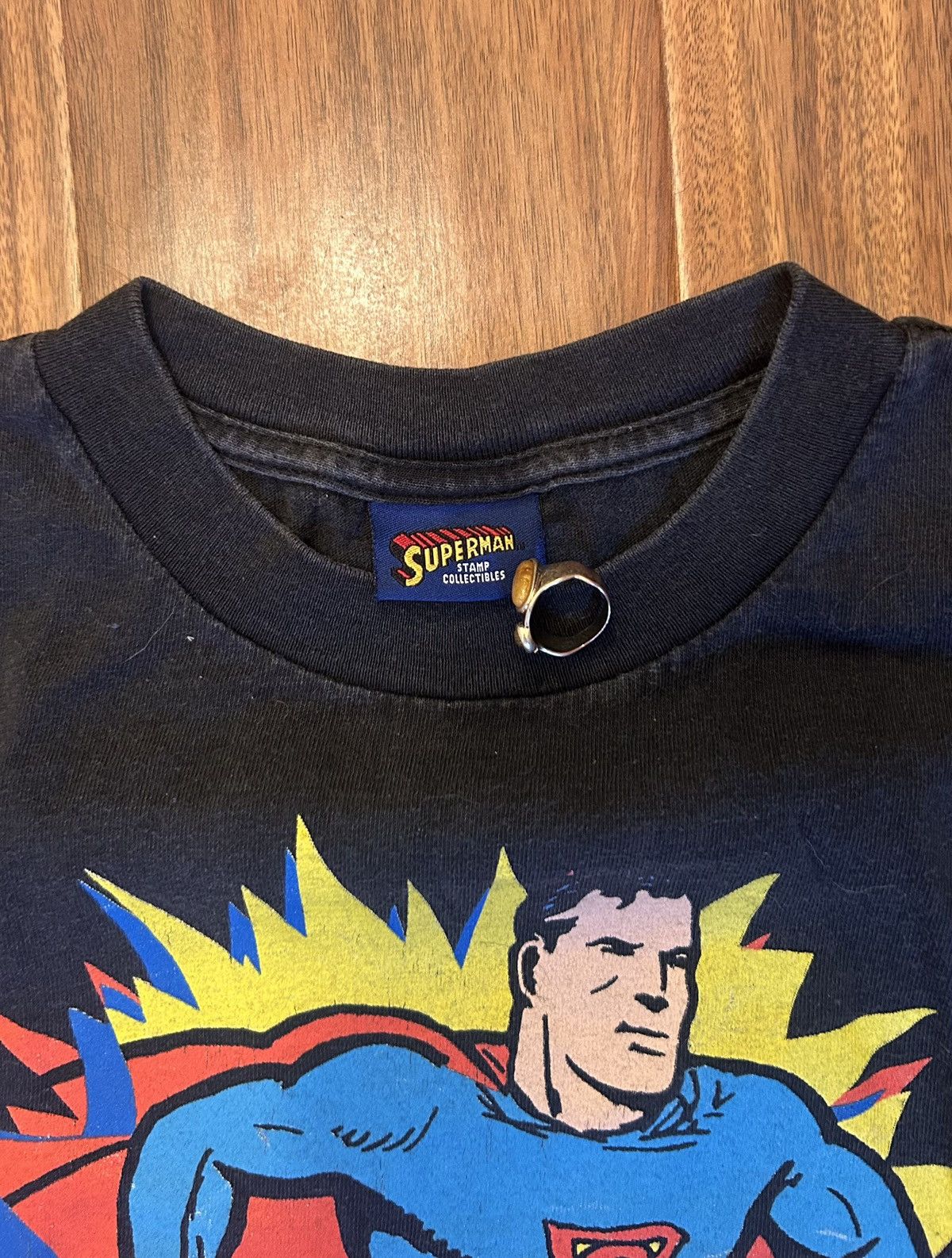 DC Comics Vintage 1998 Superman USPS Tee DC Comics Stamp Collectible T Size US L / EU 52-54 / 3 - 4 Thumbnail