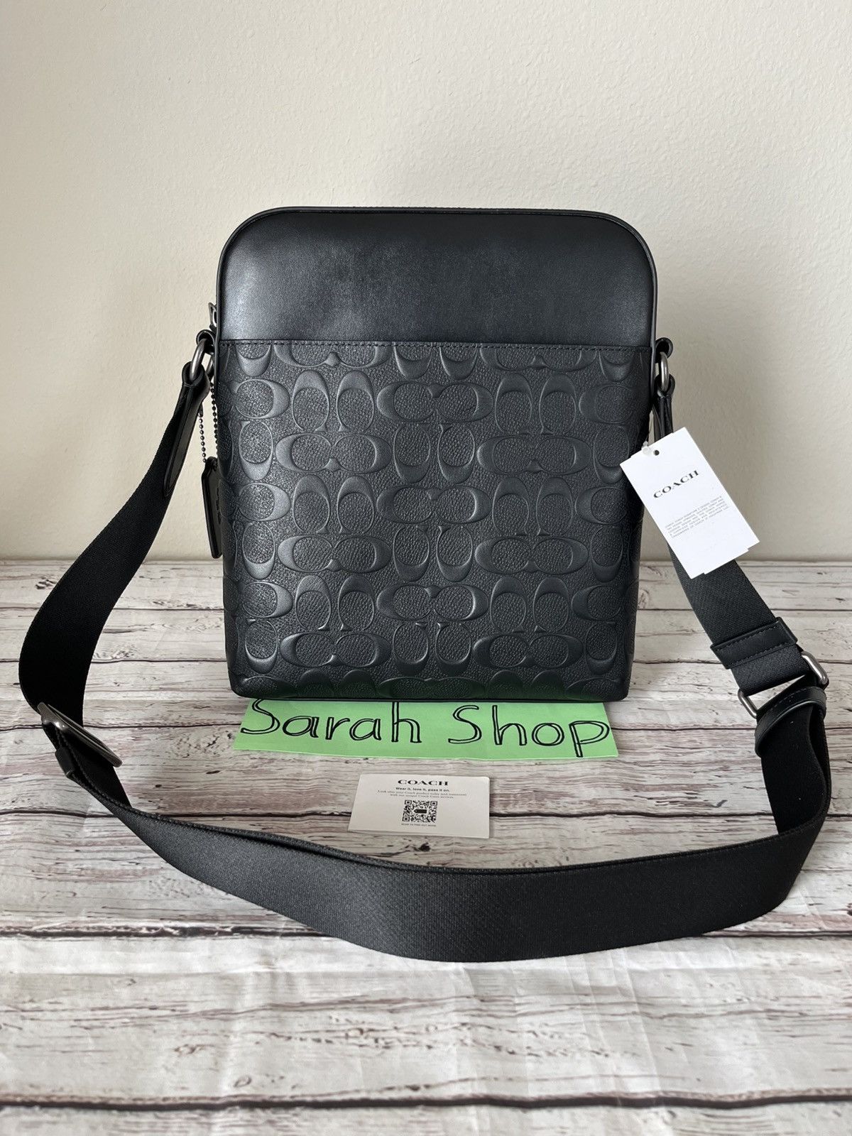 Coach Coach Houston Flight Bag In Signature Leather Size ONE SIZE - 3 Thumbnail