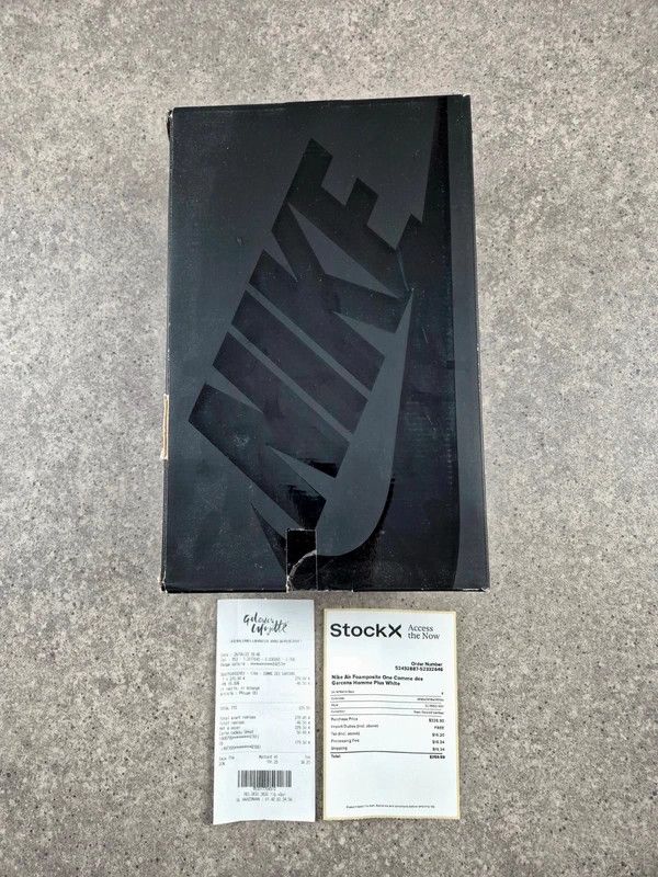 Comme des Garcons Nike Air Foamposite One SP Comme Des Garçons Sneaker Size 41 Size US 8 / EU 41 - 5 Thumbnail
