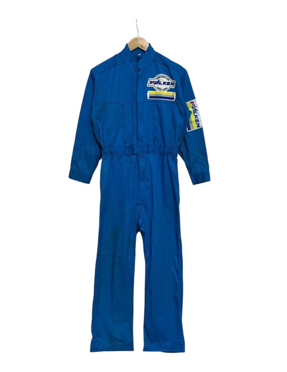 Japanese Brand Vintage Falken Japan Motor Sports Coverall Racing Jacket Size US M / EU 48-50 / 2 - 1 Thumbnail