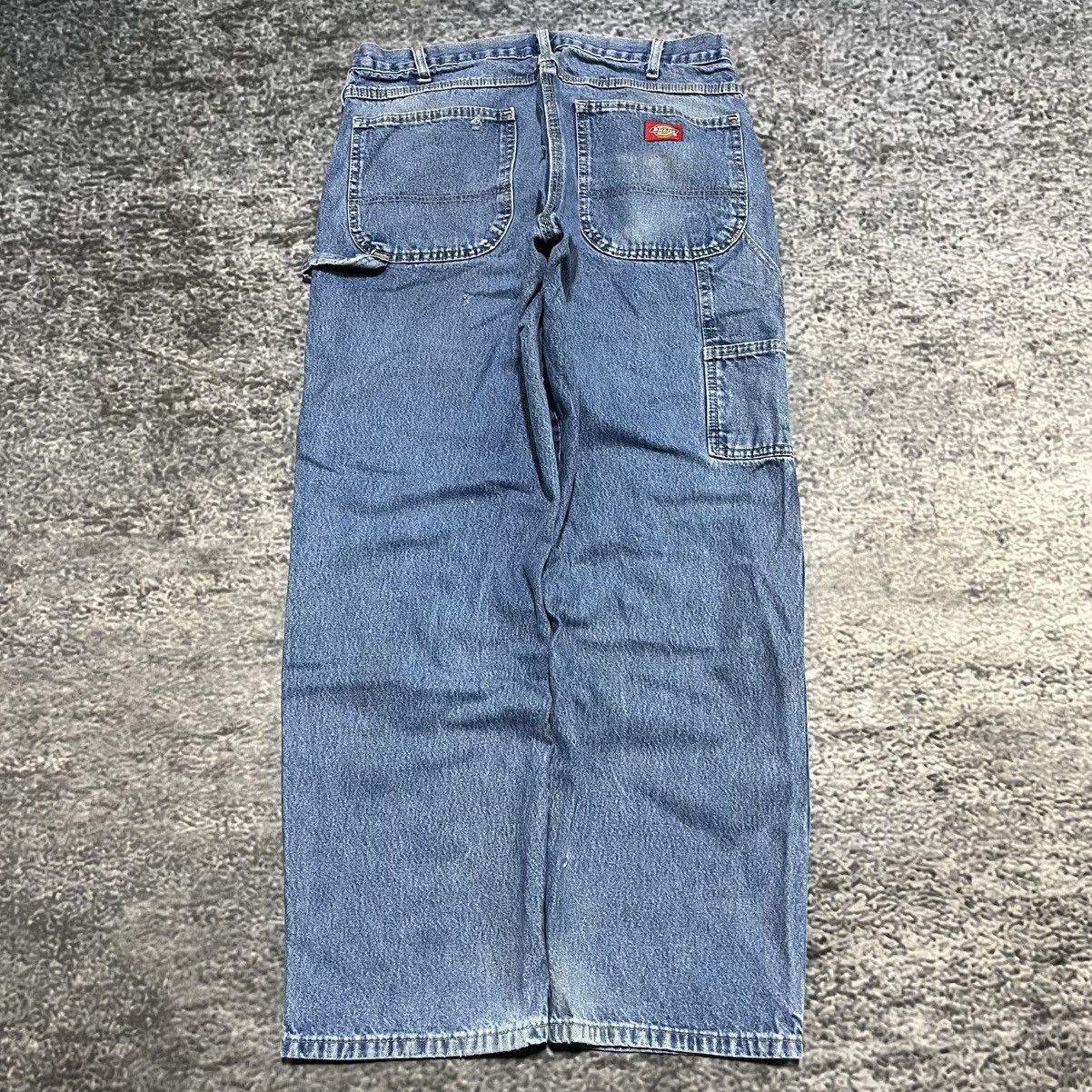 Dickies Vintage Faded Dickies Carpenter Jeans Workwear Skater Denim Size US 34 / EU 50 - 1 Thumbnail