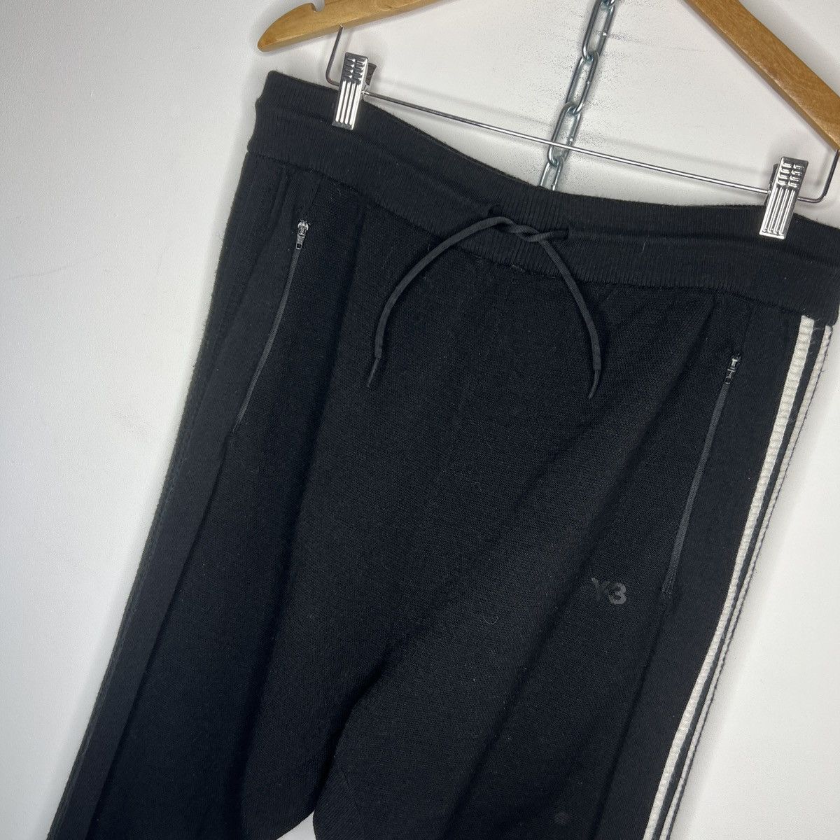 Adidas × Y-3 × Yohji Yamamoto Adidas Yohji Yamamoto Y-3 knitted track pants size L Size US 32 / EU 48 - 6 Thumbnail