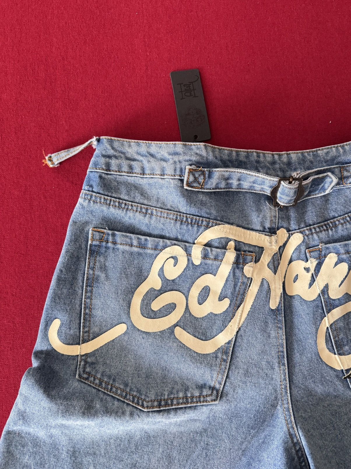Ed Hardy × Vintage ED HARDY DENIM JEANS Size 32" / US 10 / IT 46 - 6 Thumbnail