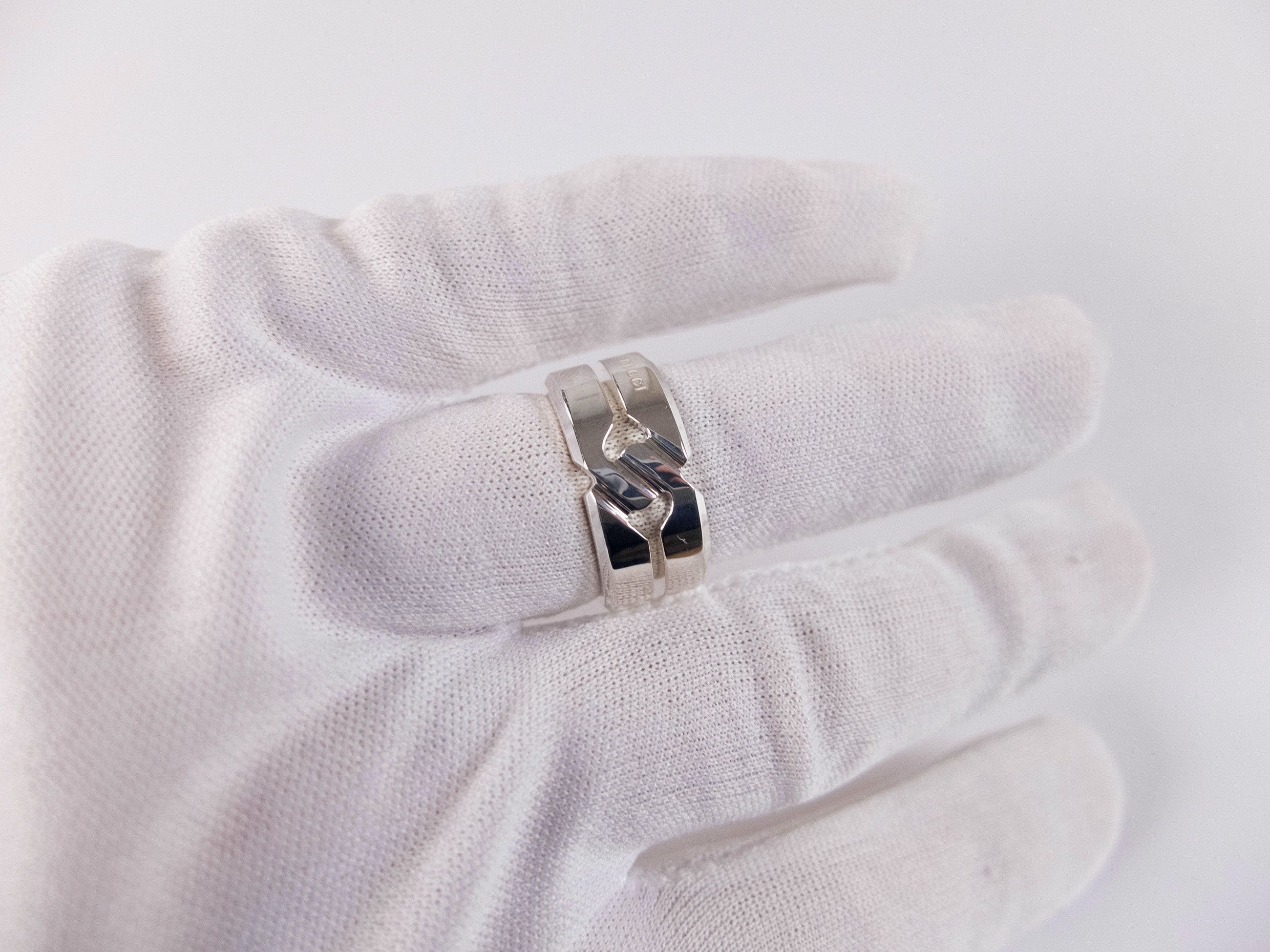 Gucci GUCCI round Sterling silver Infinity Knot ring Size 20 / 9 Size ONE SIZE - 6 Thumbnail