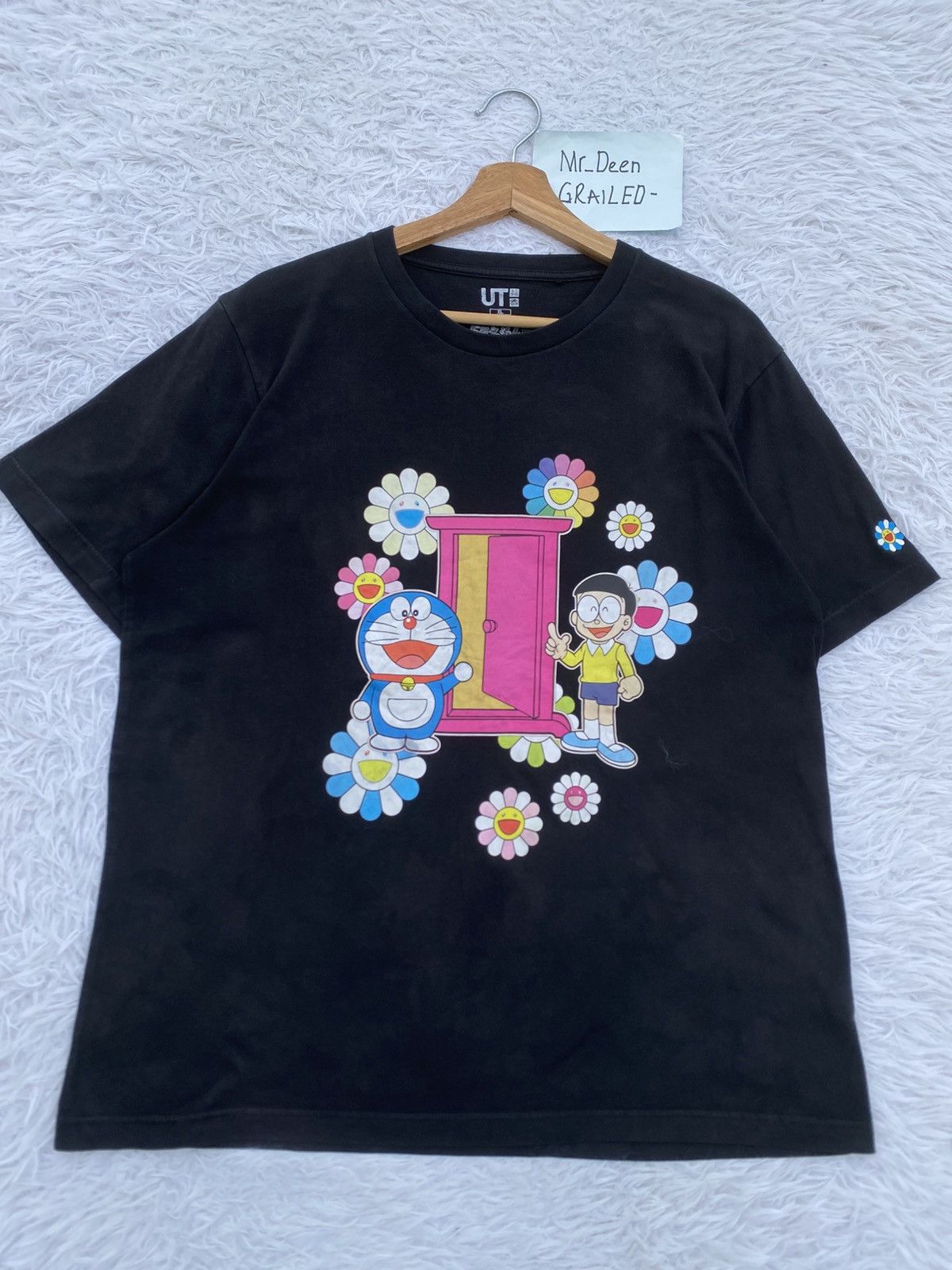 Takashi Murakami Rare Uniqlo x Takashi Murakami Doraemon Print Tshirt Size US XL / EU 56 / 4 - 4 Thumbnail