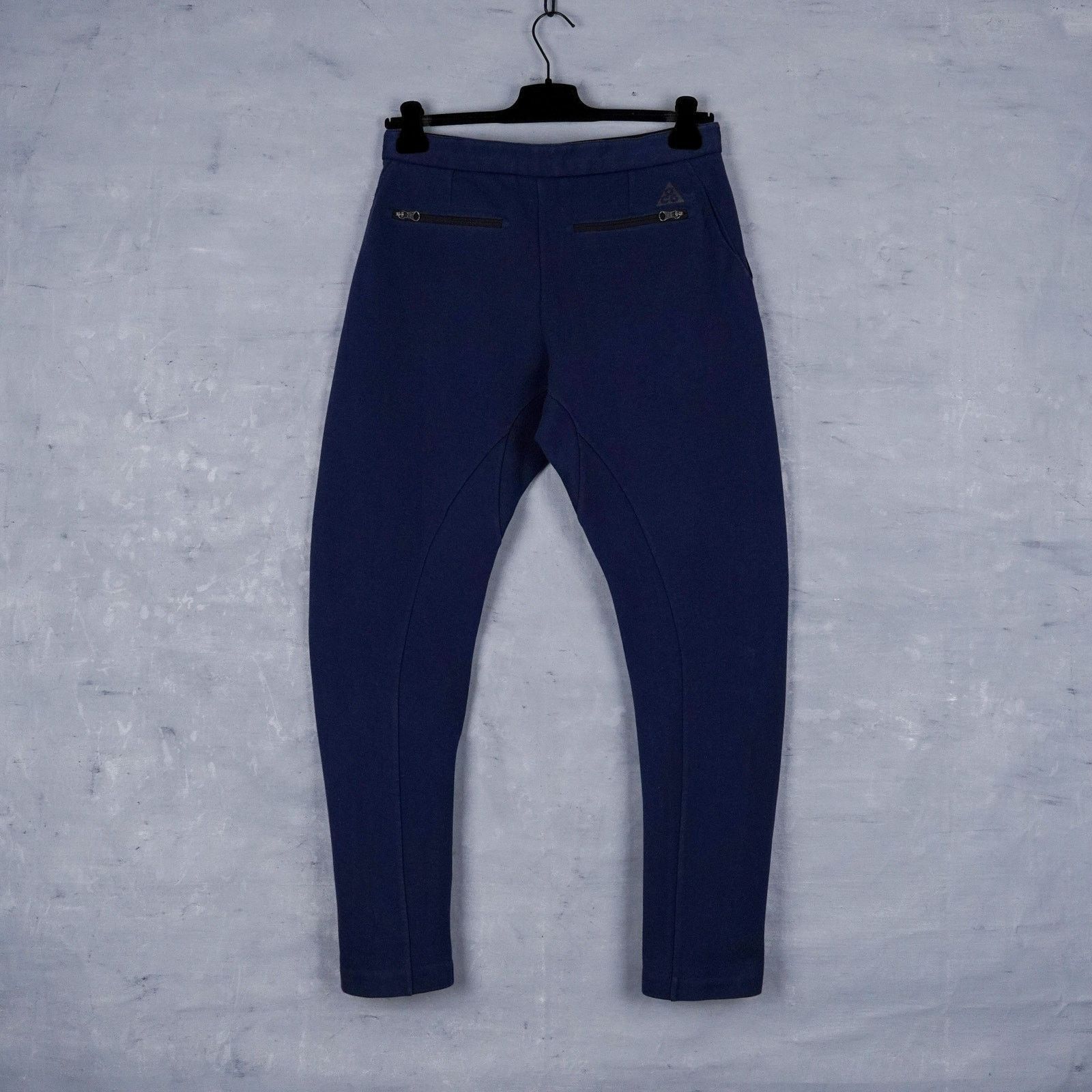 Nike ACG Nike lab acg tech fleece navy blue zip pocket track pants Size US 30 / EU 46 - 3 Thumbnail
