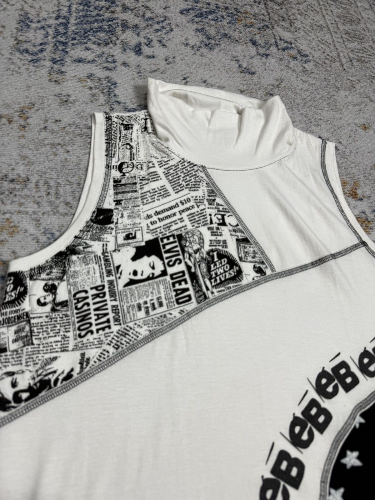 Japanese Brand Eb elvis art tank top Size US M / EU 48-50 / 2 - 3 Thumbnail