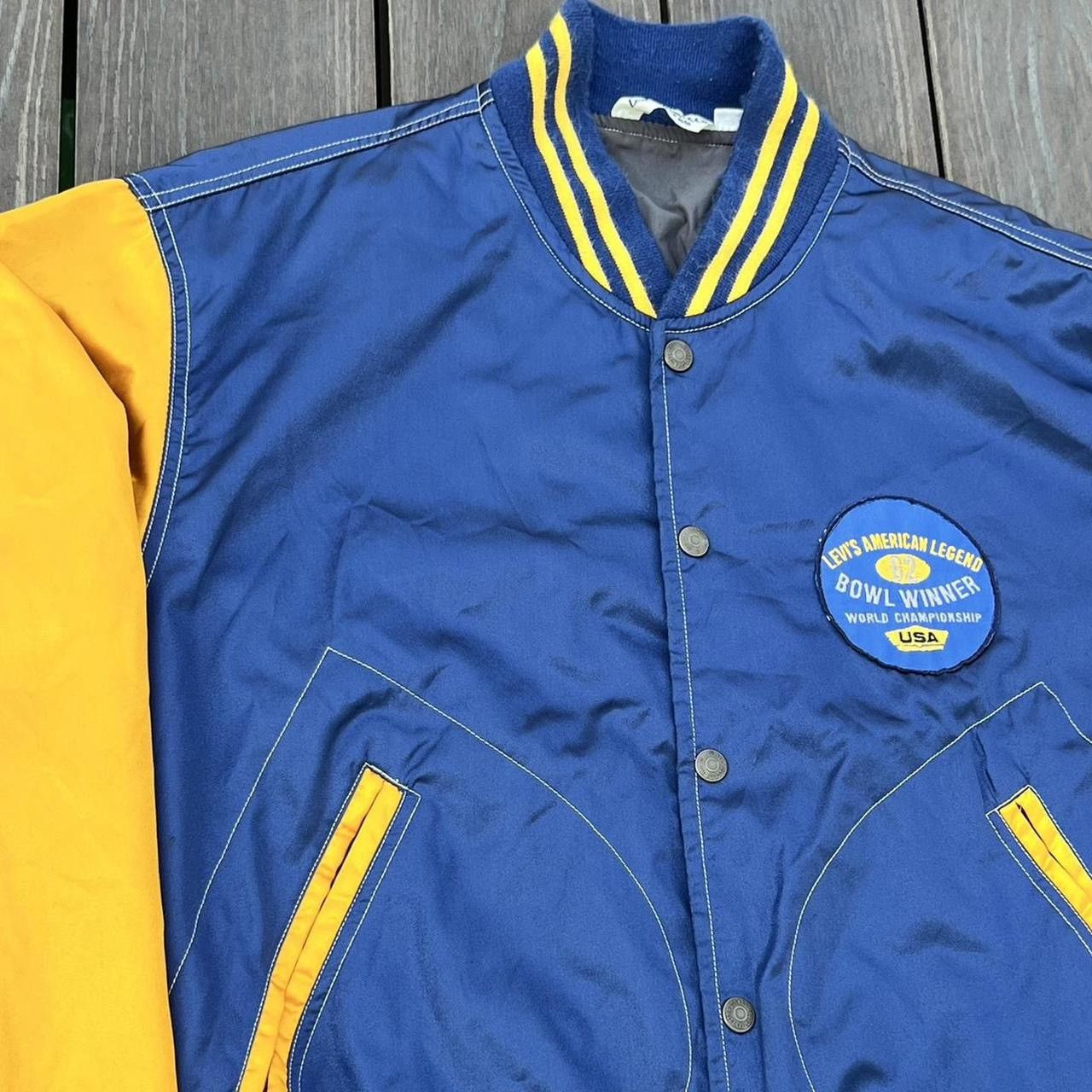 Levi's Levi's Strauss & CO Since 1850 USA Bowling Jacke Size US M / EU 48-50 / 2 - 6 Thumbnail