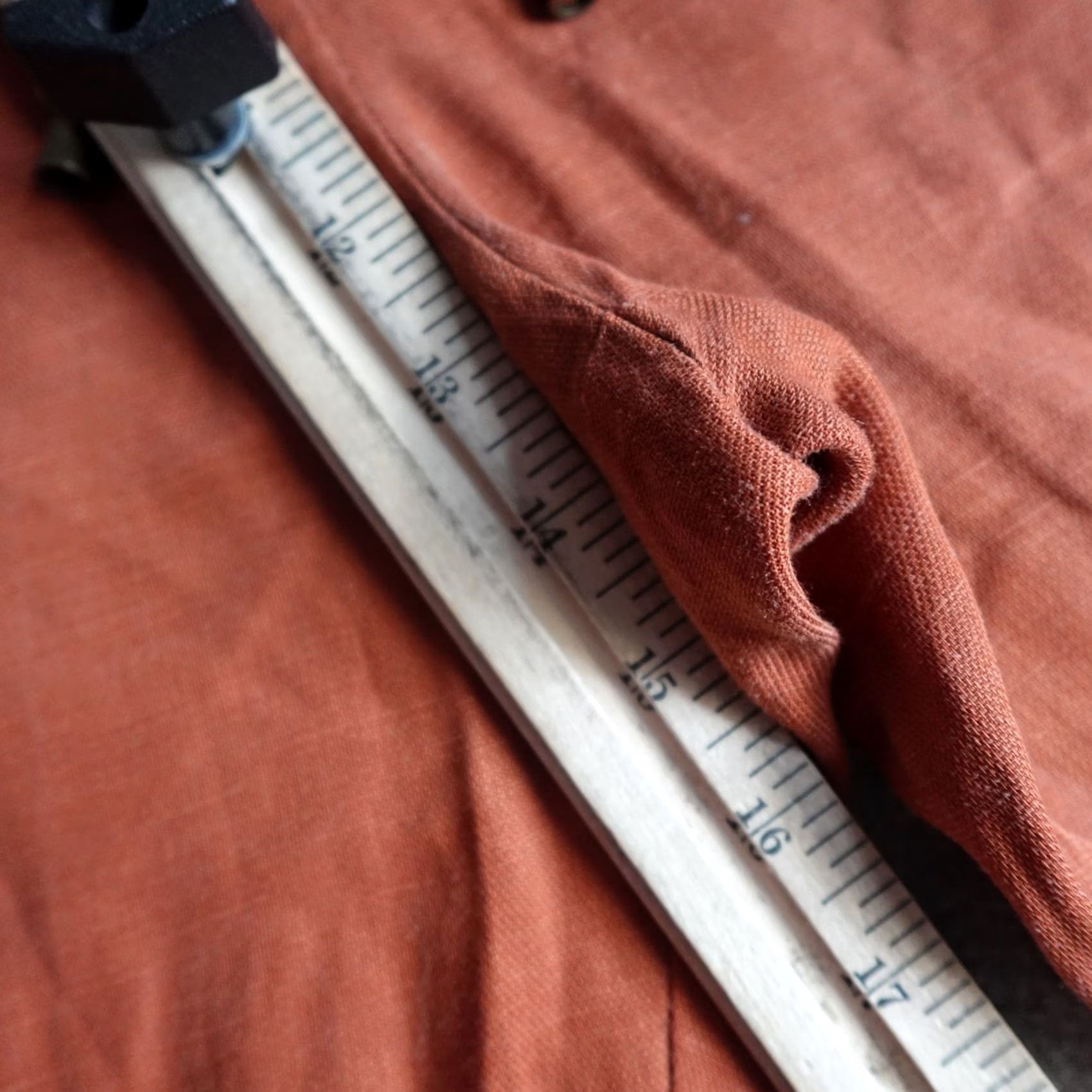Apiece Apart Apiece Apart Womens Pants 8 Orange Linen Blend Pleated Wide-Leg Cuffed Size 30" / US 8 / IT 44 - 6 Thumbnail