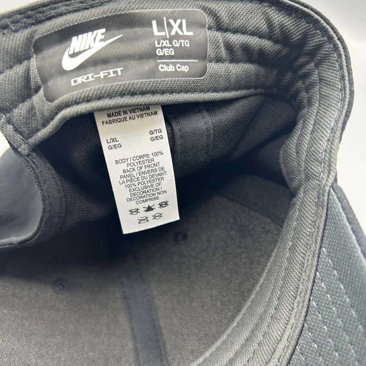 Nike Nike Club Dri-Fit Hat Men L-XL Embroidered Swoosh Snap Back Size ONE SIZE - 6 Thumbnail
