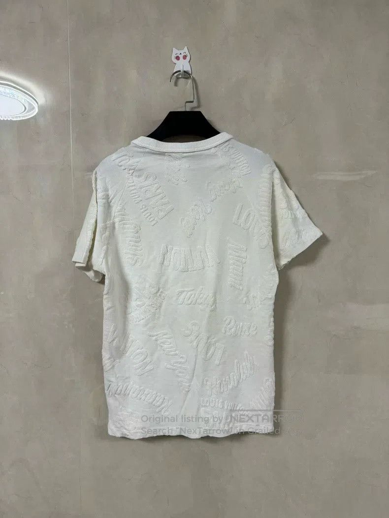 Louis Vuitton Louis Vuitton White bullet-screen towel short sleeve Size US XS / EU 42 / 0 - 2 Thumbnail
