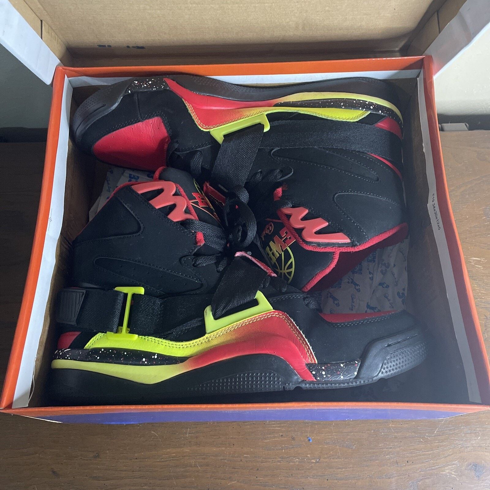 Ewing Athletics Ewing/Anthony Mason Heat/Knicks Sz 11 EUC With Org. Box Size US 11 / EU 44 - 10 Thumbnail