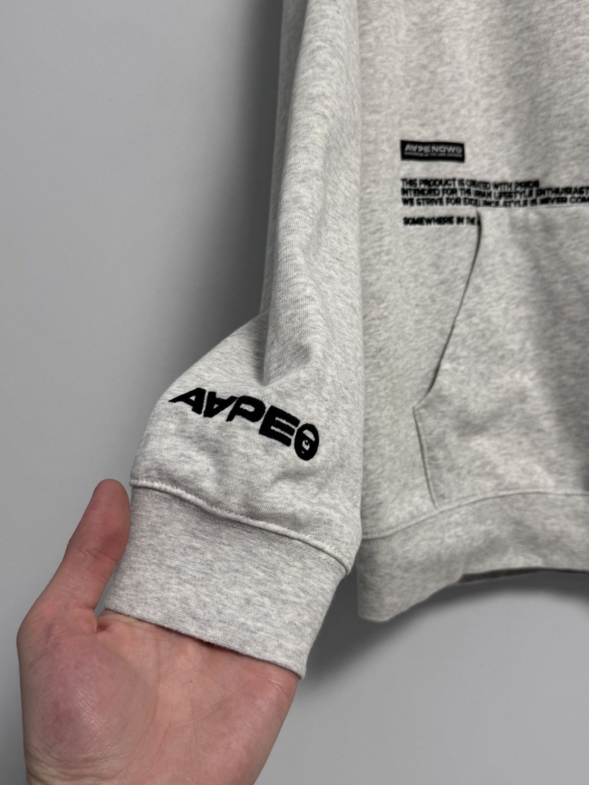 Aape Aape by A Bathing Ape Pullover Hoodie Aapenow Size US L / EU 52-54 / 3 - 14 Thumbnail