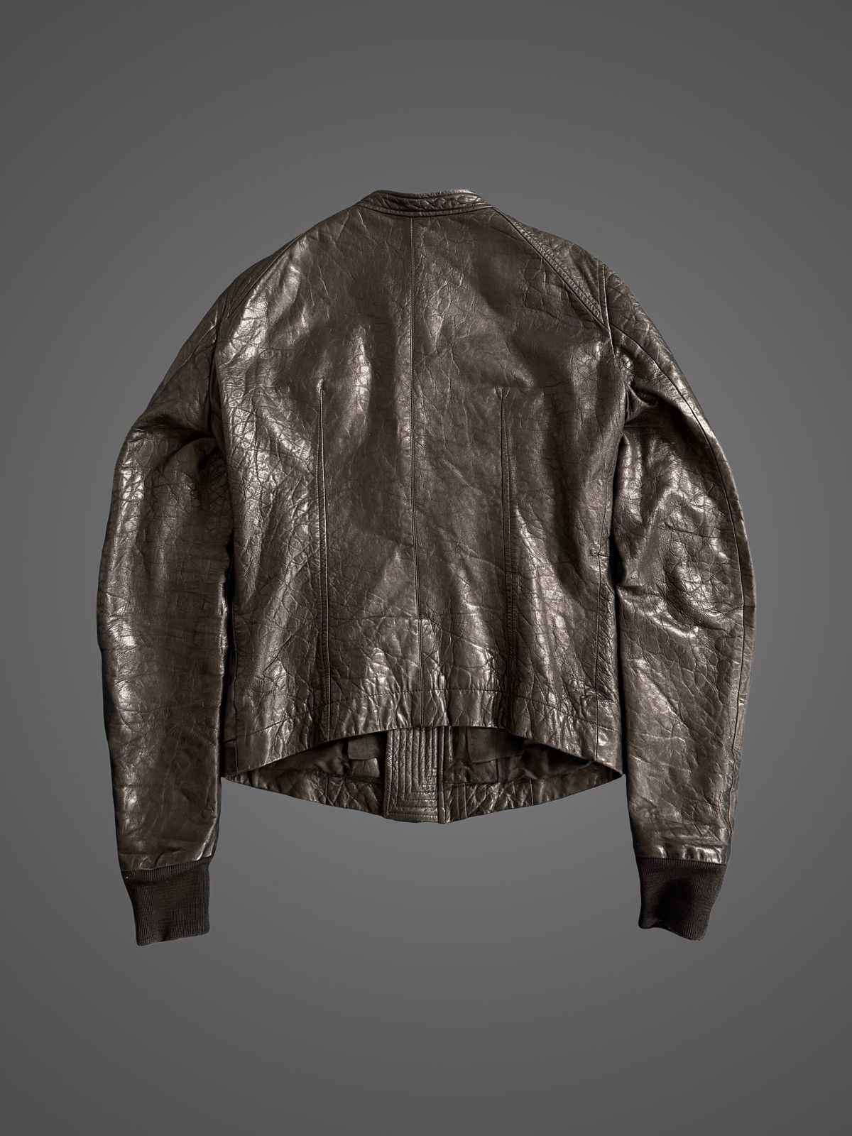 Rick Owens Rick Owens Blistered Leather Intarsia Size US S / EU 44-46 / 1 - 2 Thumbnail