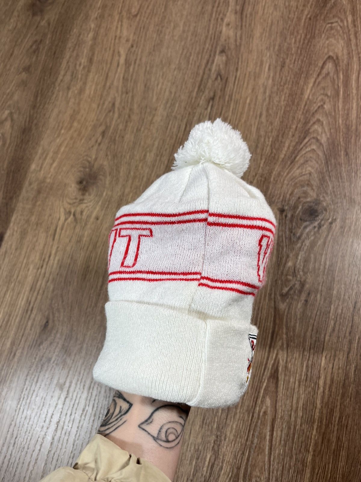 Red Bull Red Bull Suzuki Salzburg Soccer Club Winter Hat Size ONE SIZE - 2 Thumbnail