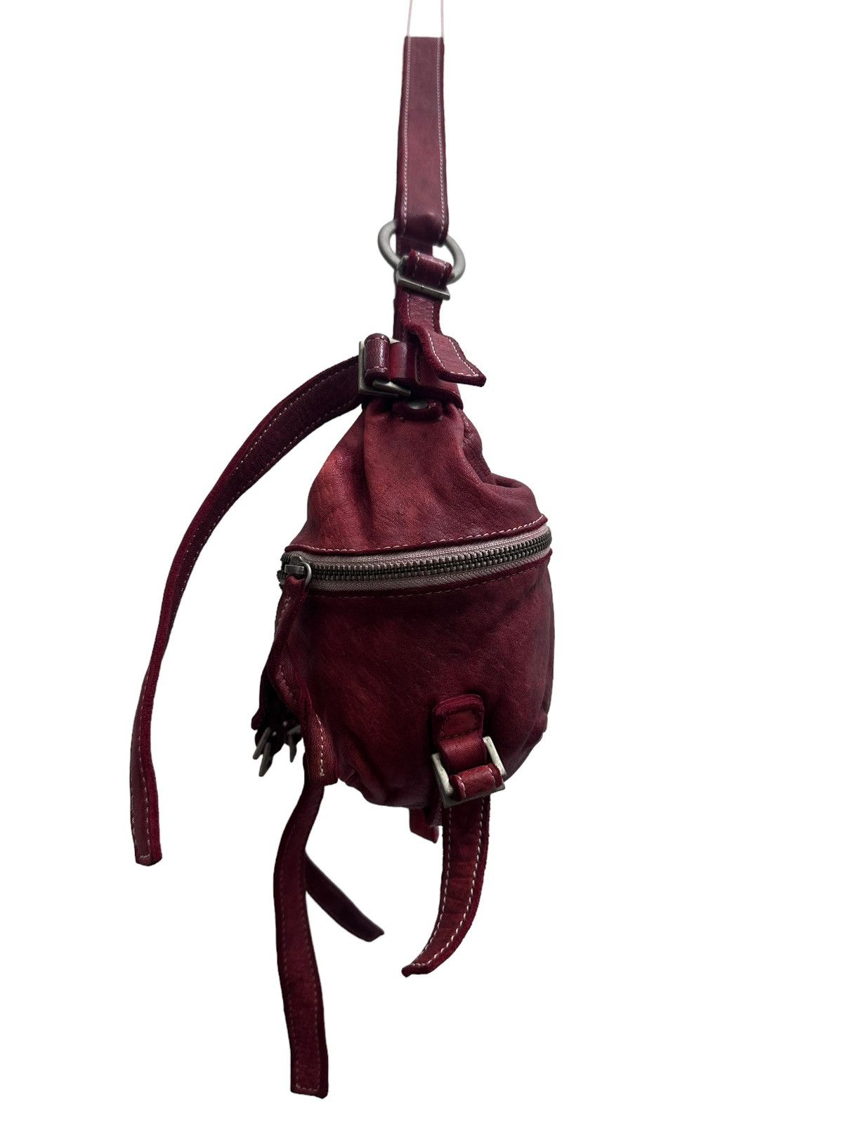 If Six Was Nine RARE ‼️ Bondage Leather Patina Handbag Size ONE SIZE - 7 Thumbnail