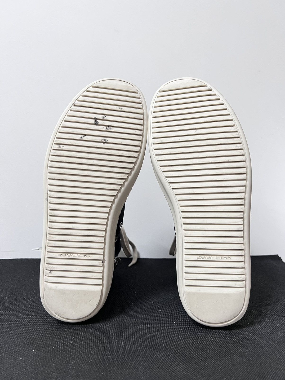 Rick Owens Drkshdw Rick owens drkshdw ramones high top sneakers Size US 9.5 / EU 42-43 - 8 Thumbnail