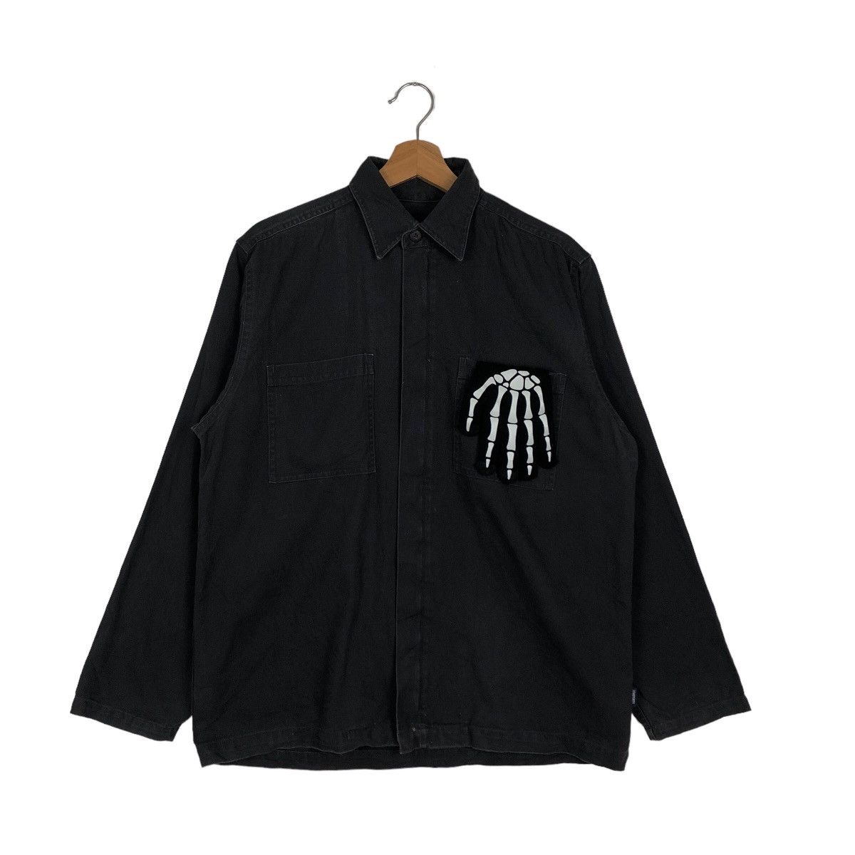 Japanese Brand 🔥90’s VINTAGE CHORE WORK JACKET CONVERSE ALL STAR USA Size US M / EU 48-50 / 2 - 1 Thumbnail