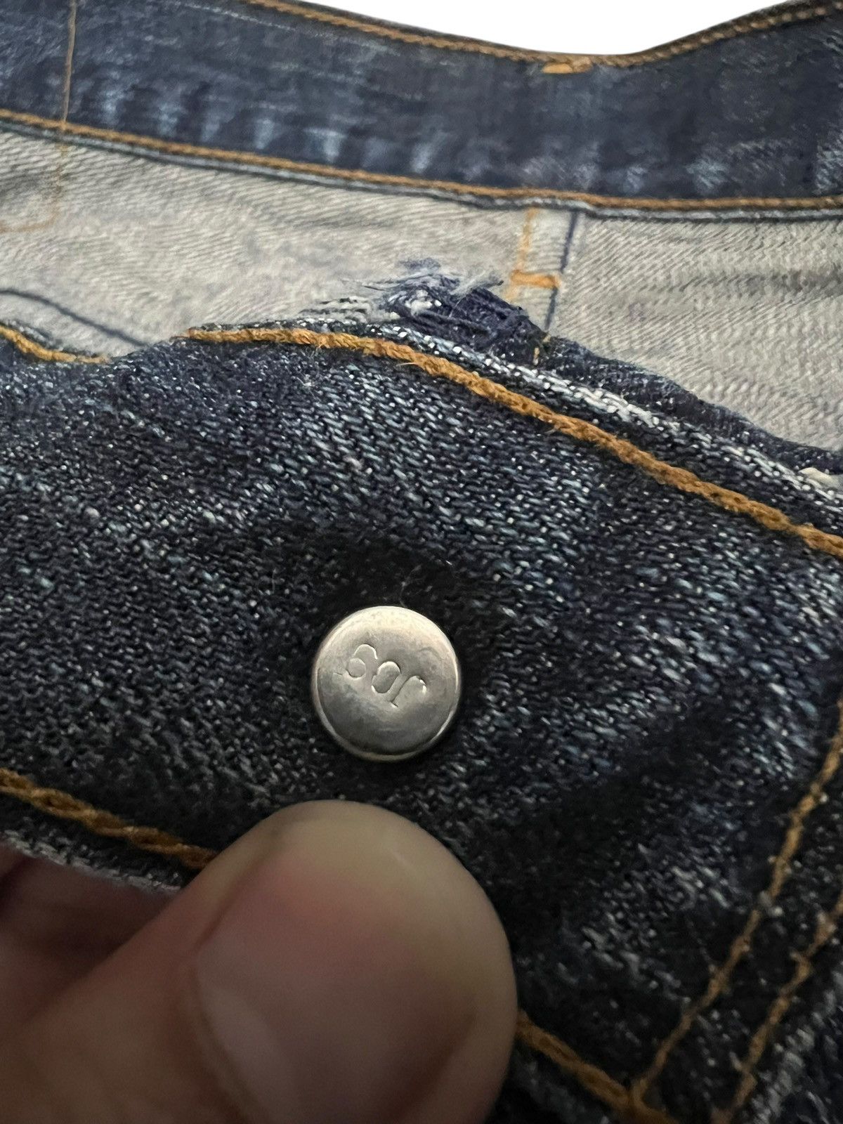 Junya Watanabe × Levi's VINTAGE LEVIS X JUNYA WATANABE CDG JEANS Size US 31 - 10 Thumbnail